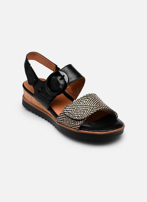 Jana shoes Keil- und Plateausandalen 28776-46 damen schwarz