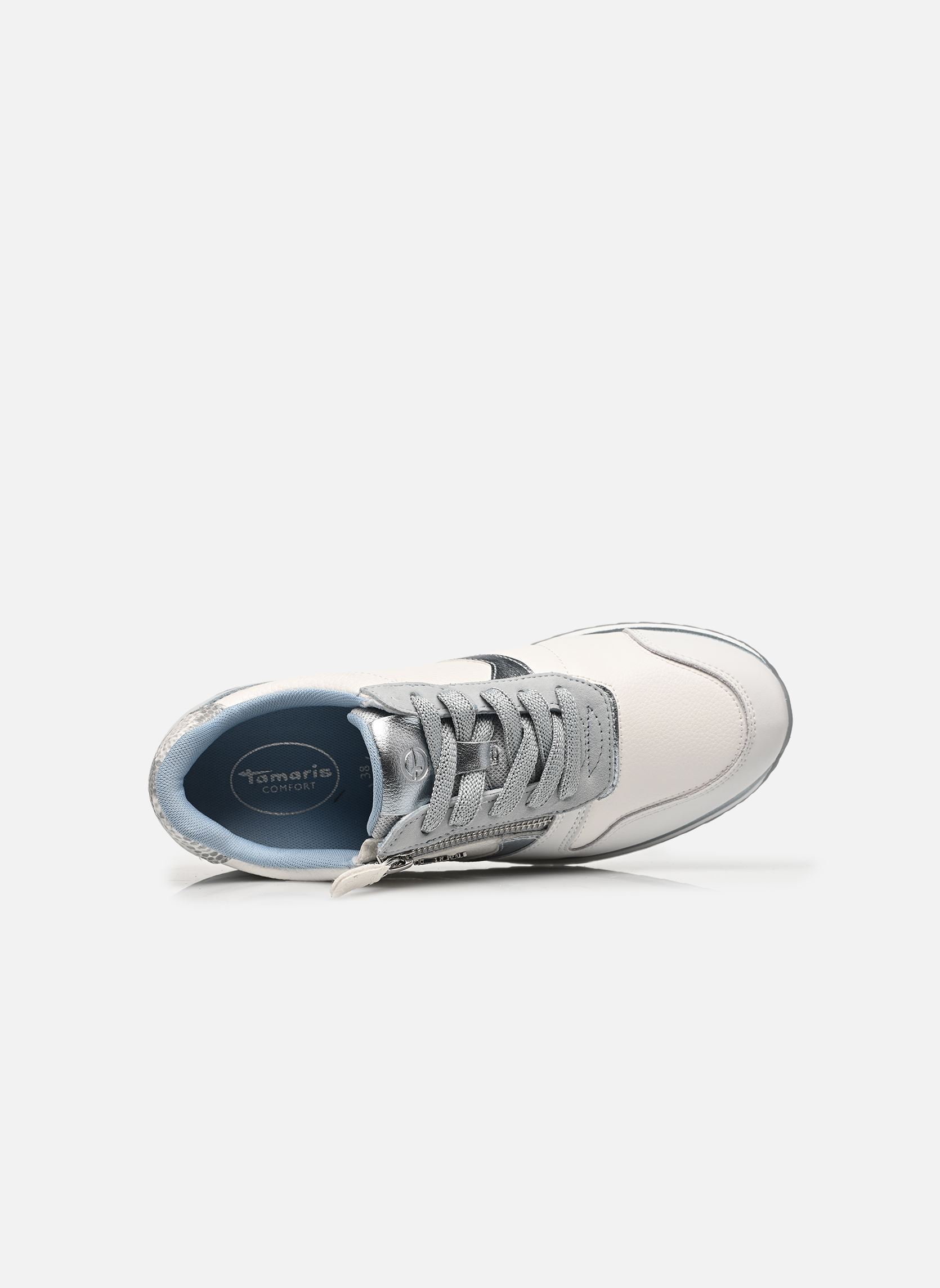 Niedrige Sneaker 83734-46 damen weiß Tamaris Comfort Niedrige Sneaker 83734-46 damen weiß White/blue