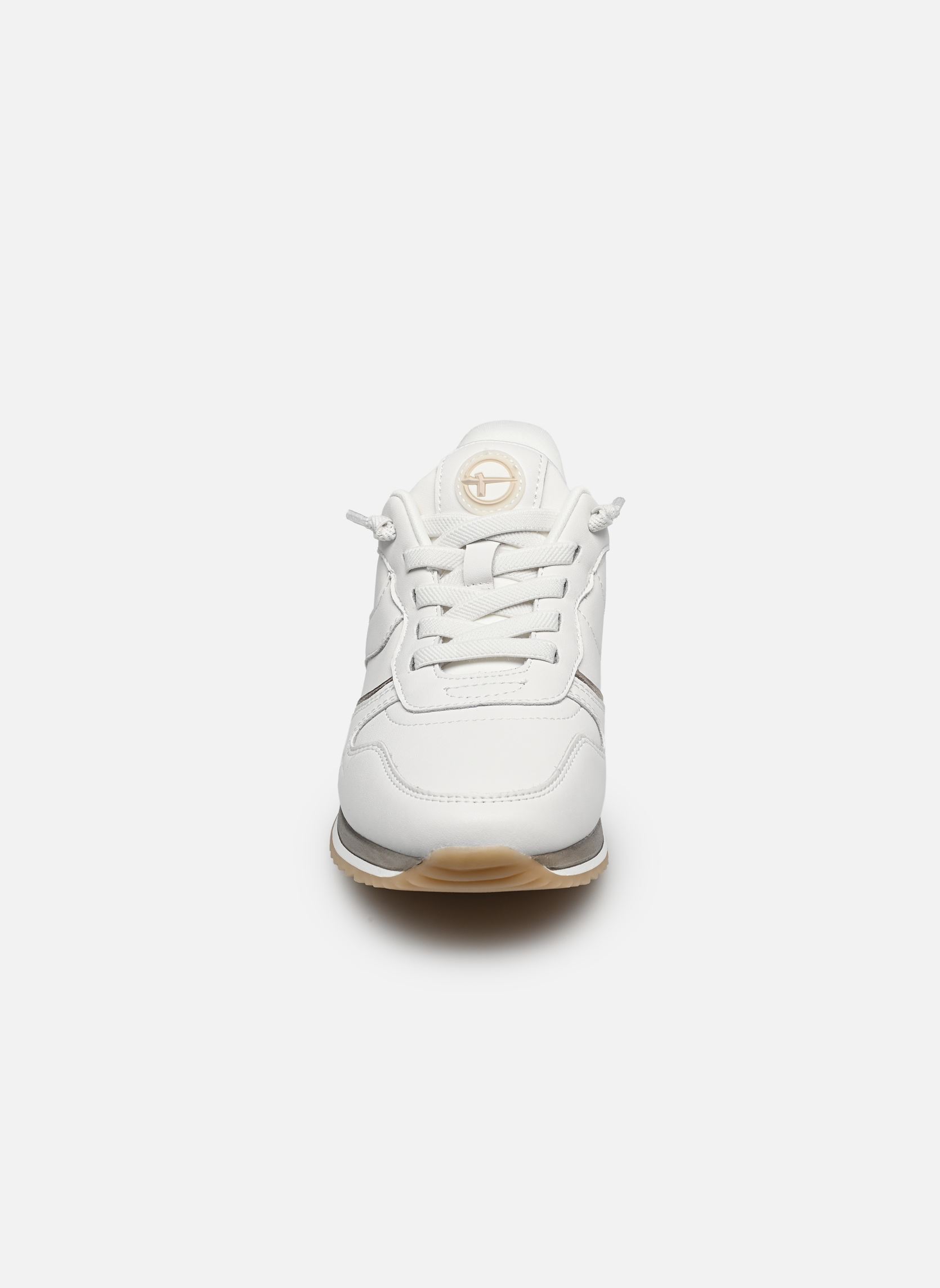 Niedrige Sneaker 83735-46 damen weiß Tamaris Comfort Niedrige Sneaker 83735-46 damen weiß White/gold