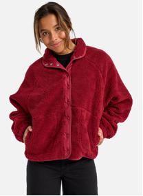 Vestes polaires Travel The World femme rouge