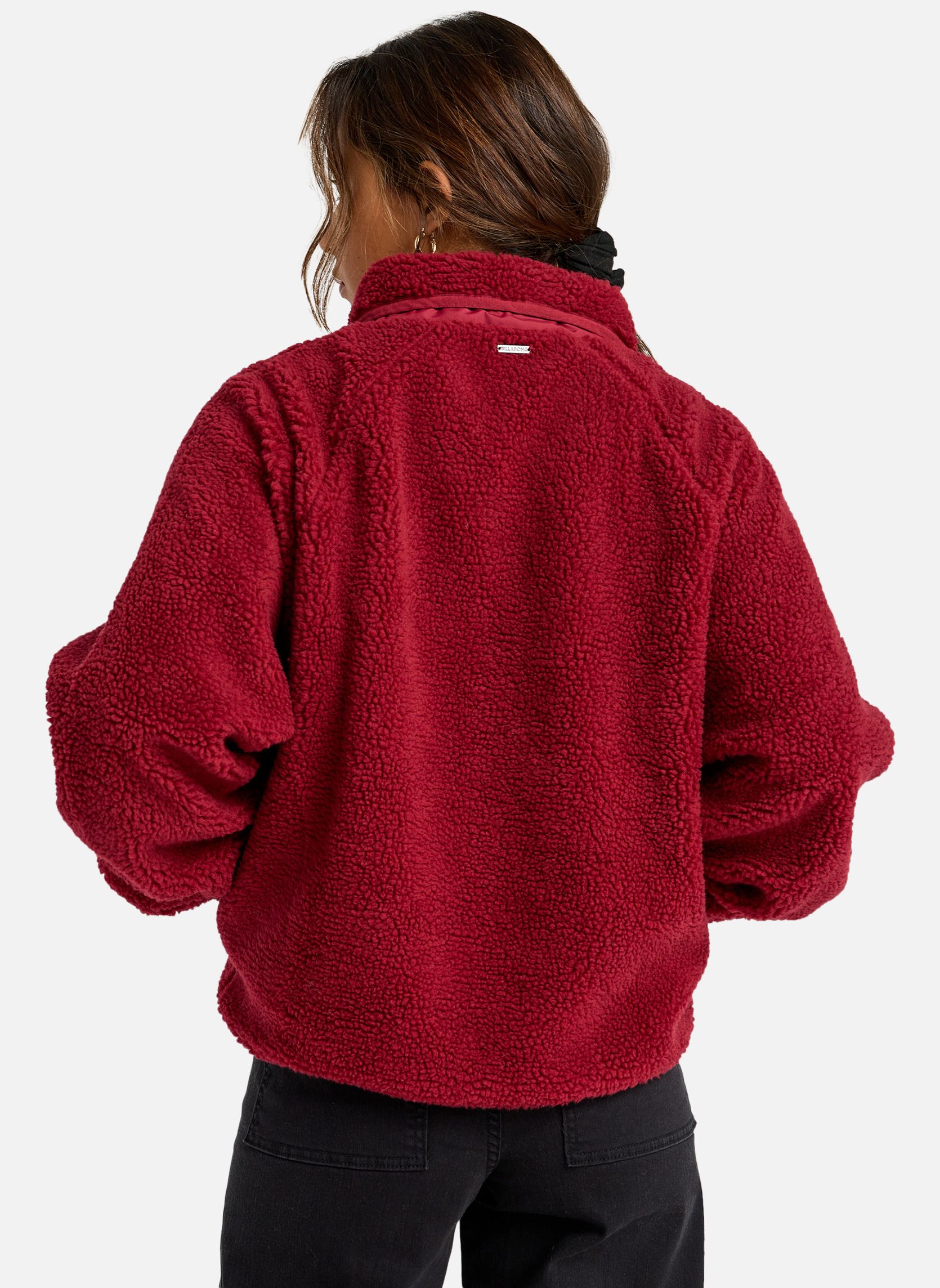 Vestes polaires Travel The World femme rouge Billabong Vestes polaires Travel The World femme rouge Rouge