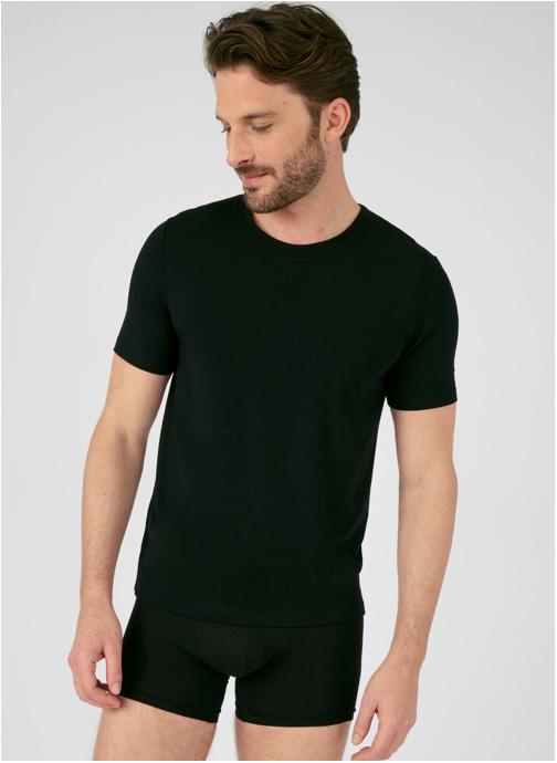 Damart Tee-shirts 77966 homme noir