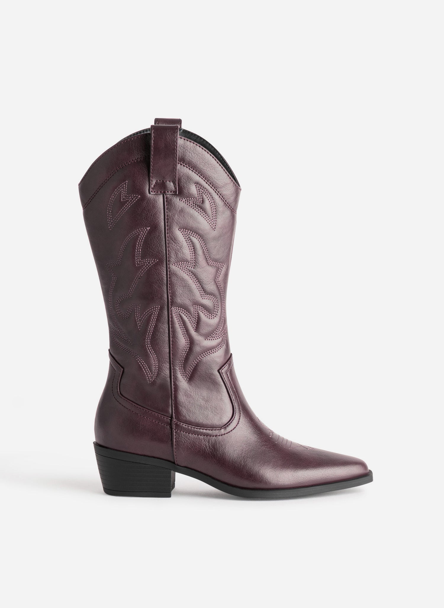 Bottes Dr. Martens 14 œillets Vintage Bordeaux/rouge - Taille US 9 Femme - Occasion