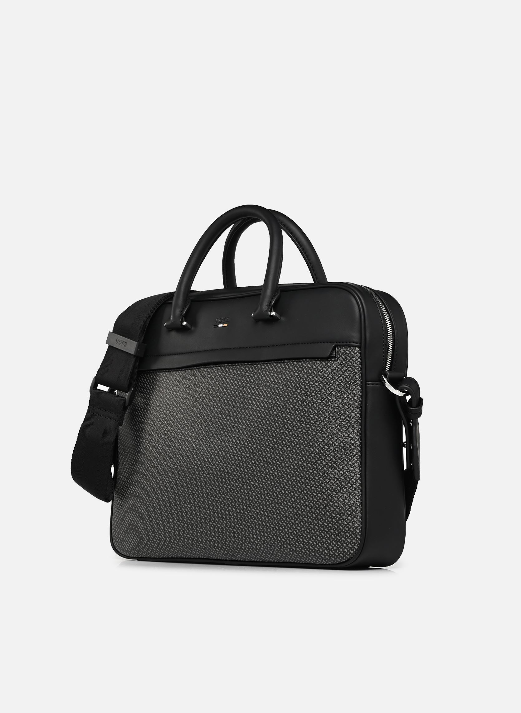 Laptoptaschen Ray_MN_S doc case herren schwarz BOSS Laptoptaschen Ray_MN_S doc case herren schwarz 001-Black