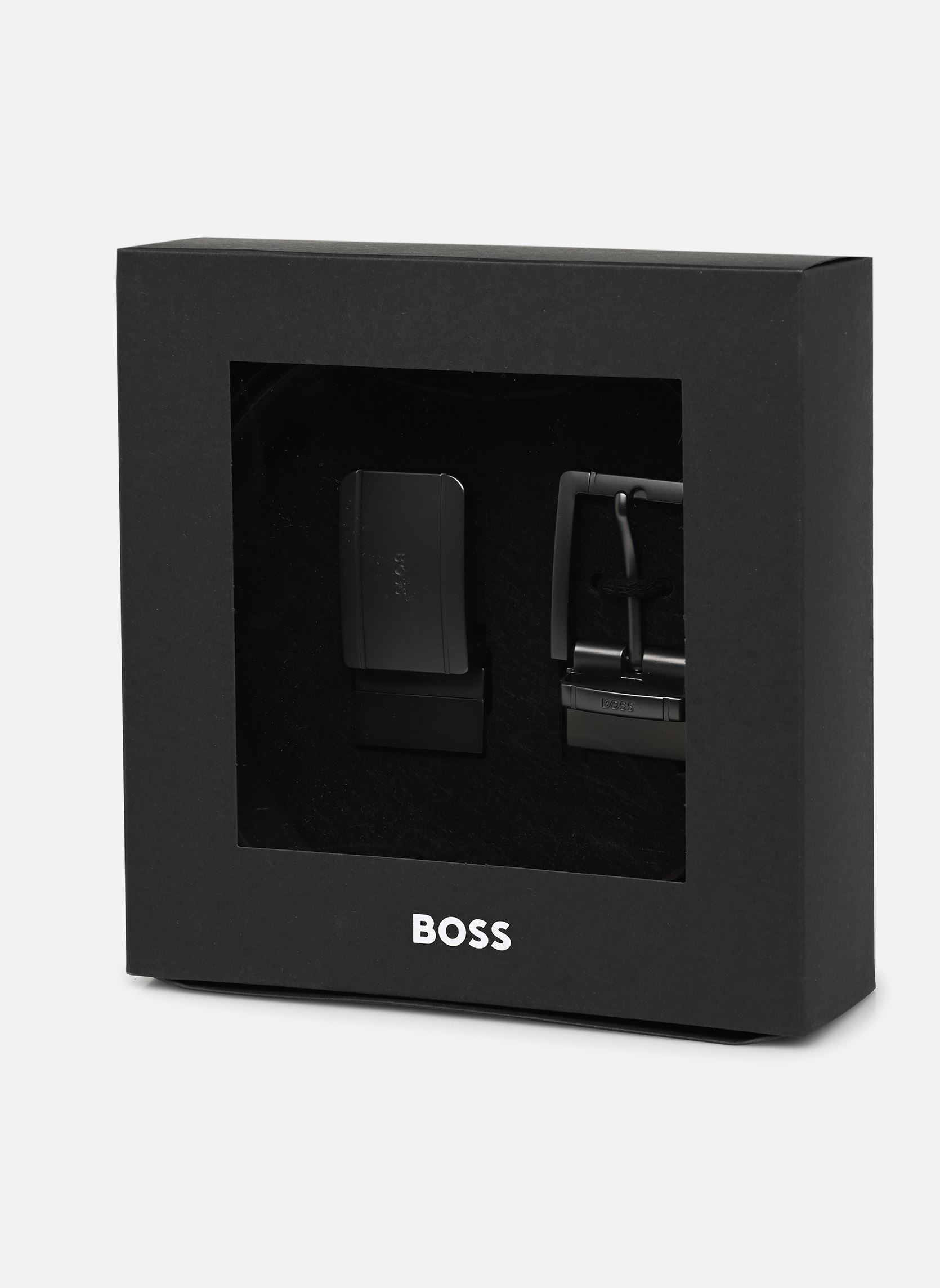 Riemen Gifflet_Gb35_pp heren zwart BOSS Riemen Gifflet_Gb35_pp heren zwart 002-BLACK