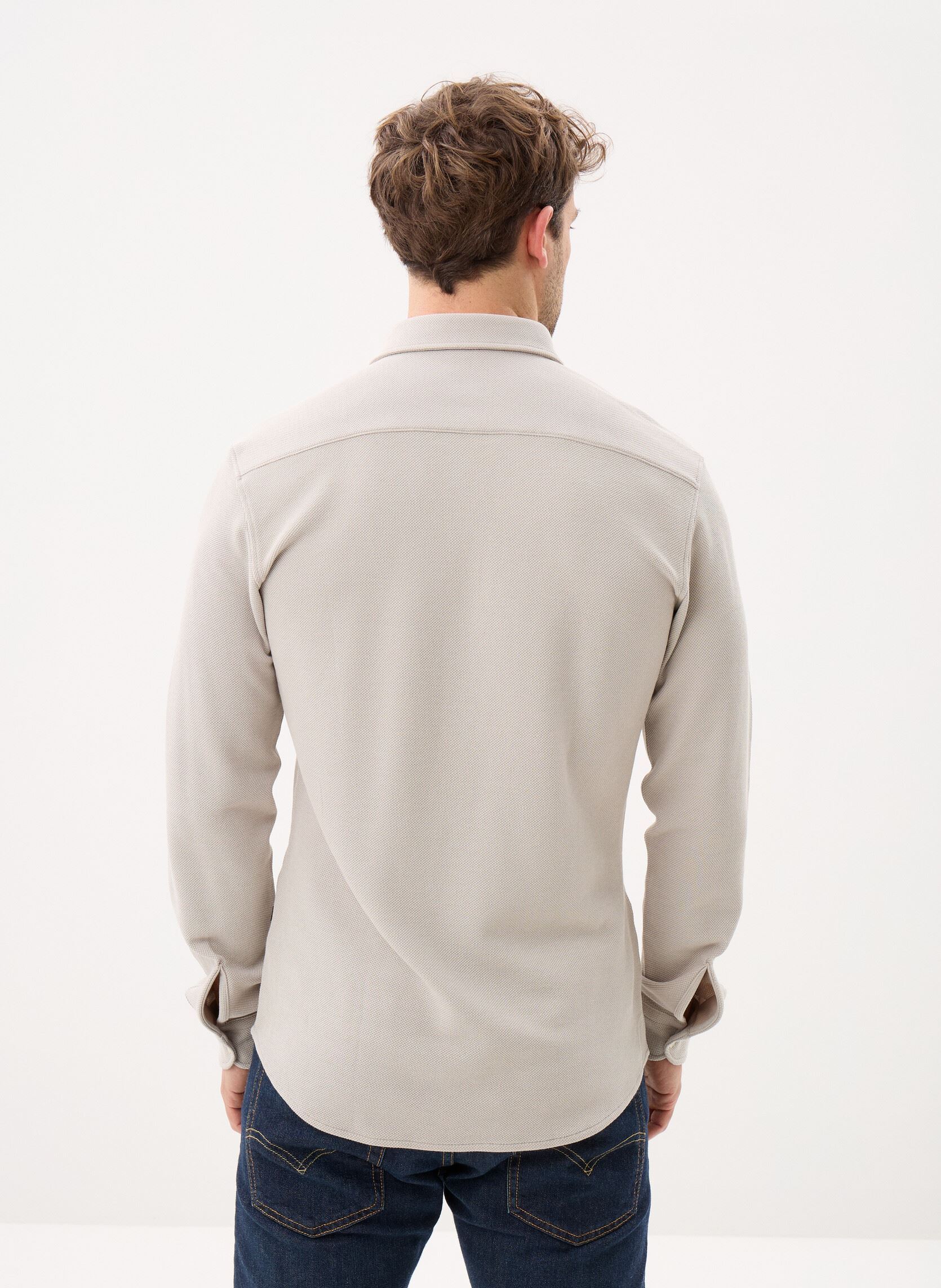 Hemden Myjersey_M herren grau BOSS Hemden Myjersey_M herren grau 070-Open Grey