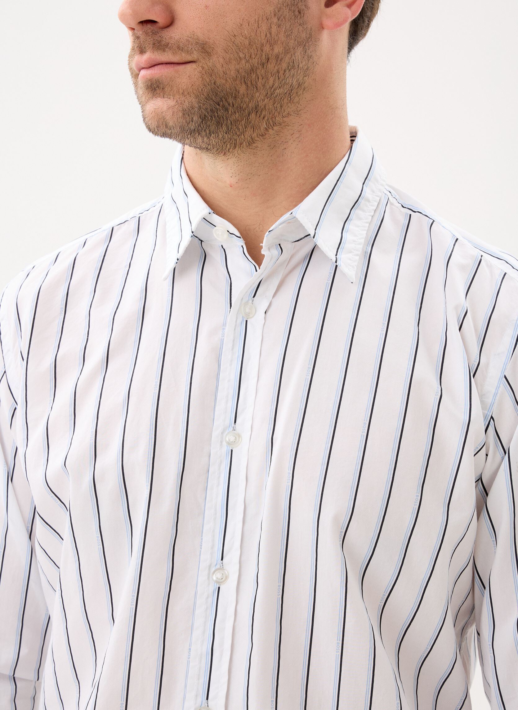 Chemises Relegant_6_M 50553704-100 homme blanc BOSS Chemises Relegant_6_M 50553704-100 homme blanc 100-White