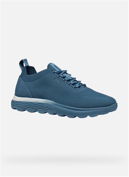 Geox Baskets basses SPHERICA MAN homme bleu