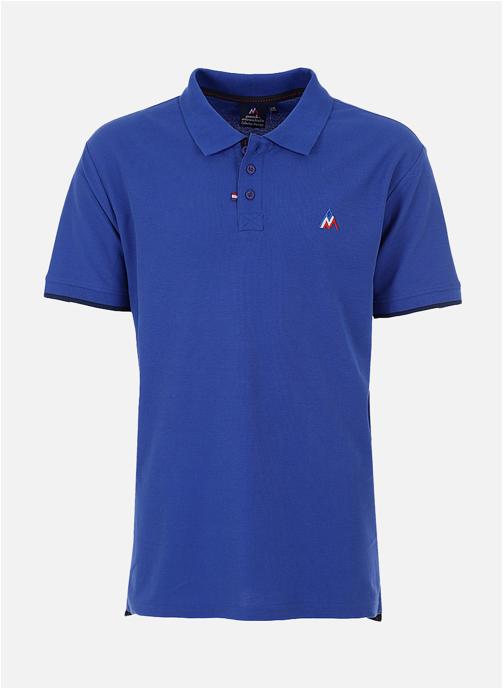 Peak Mountain Polos Polo manches courtes homme COROC BLEU homme bleu