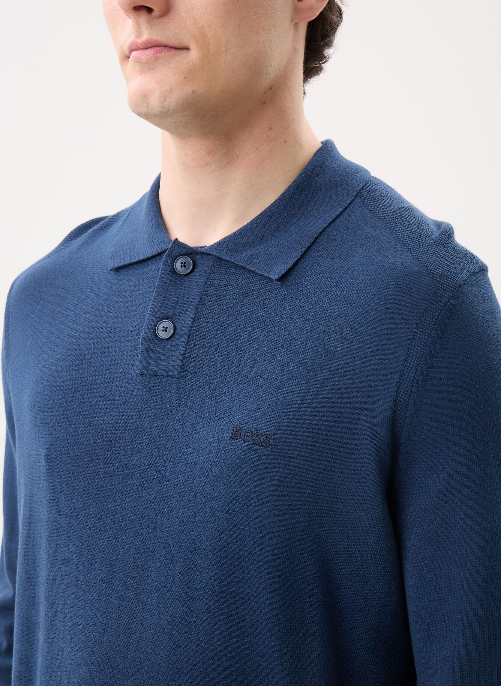 Pulls Asac_PL homme bleu BOSS Pulls Asac_PL homme bleu 464-Open Blue