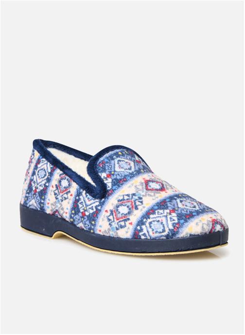 Pediconfort Chaussons PANTOUFLES femme bleu