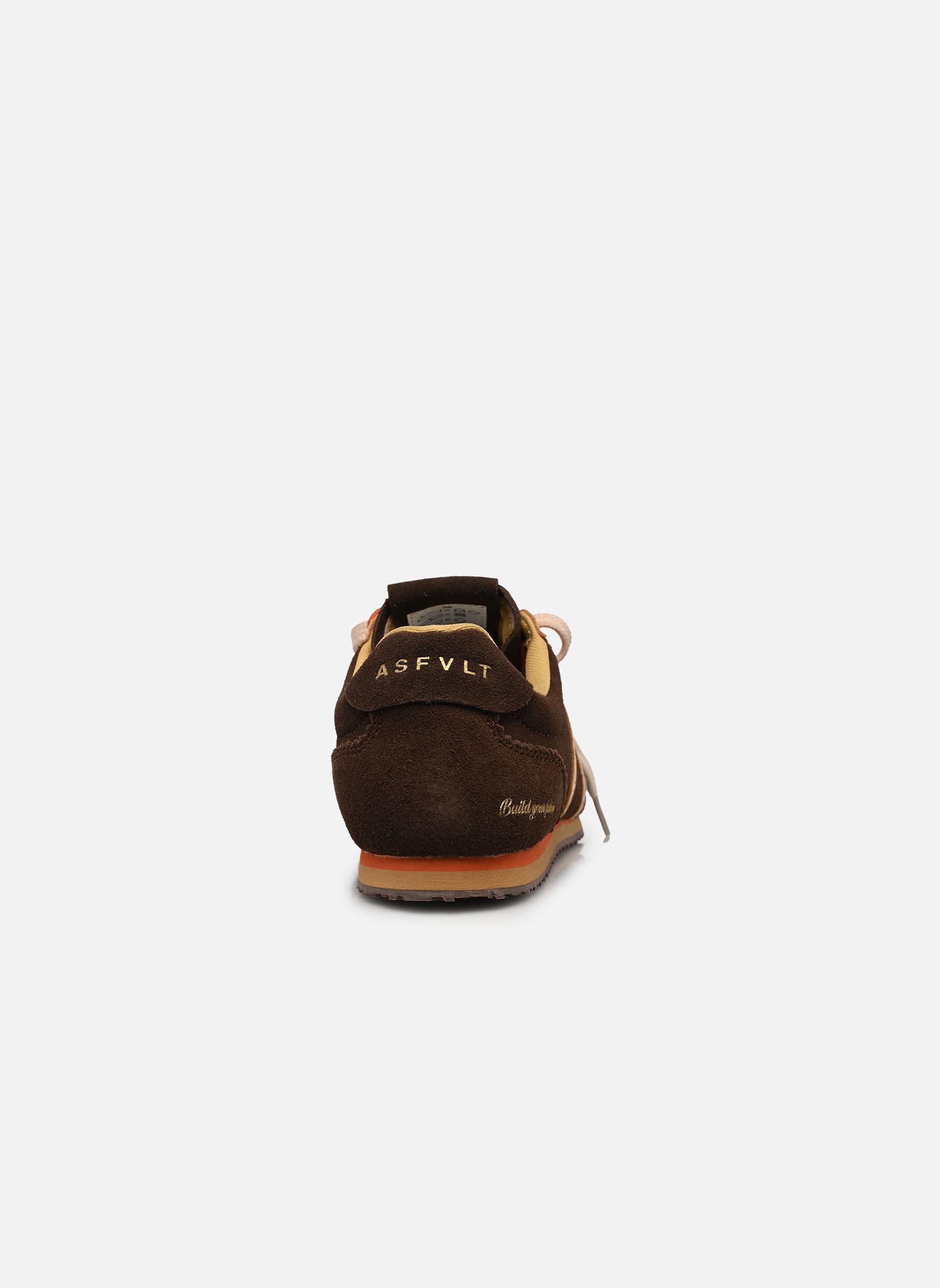 Baskets basses Sienna femme marron ASFVLT Baskets basses Sienna femme marron BROWN /COGNAC CROC
