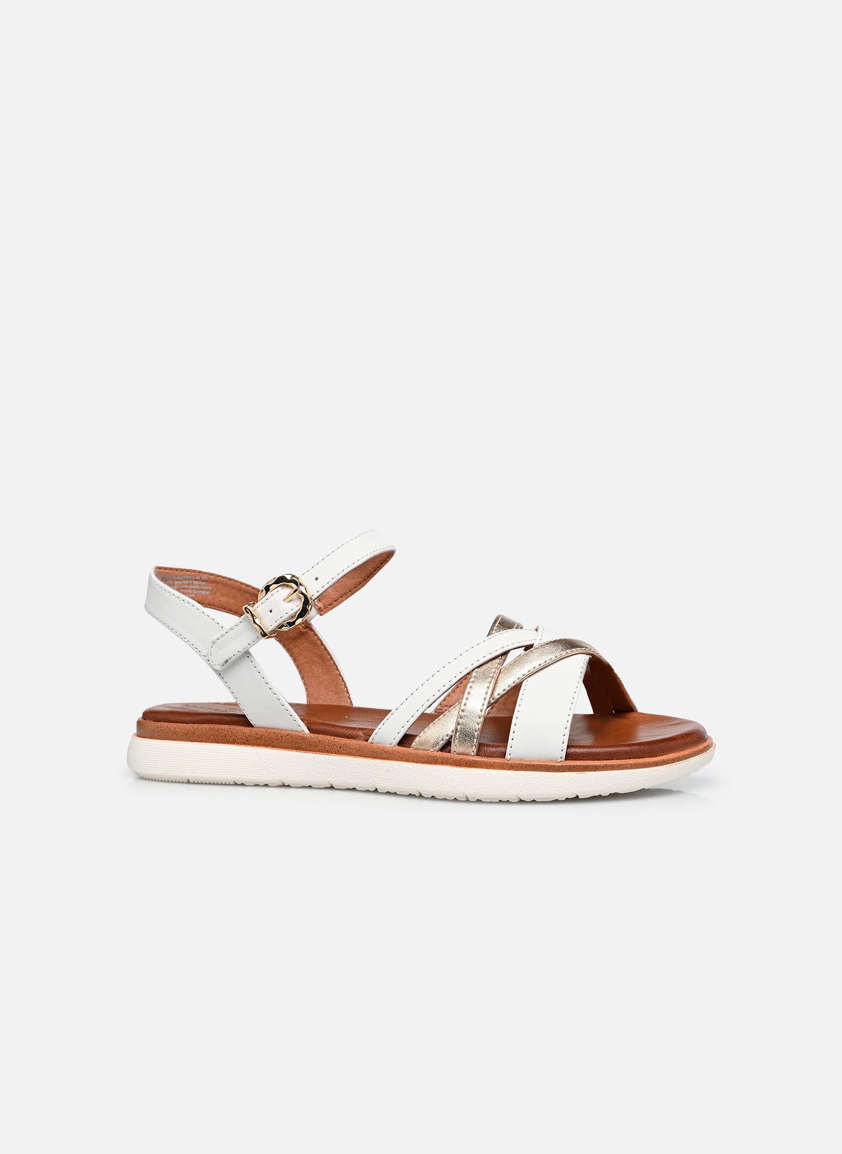 Sandalias 88602-46 mujer blanco Tamaris Comfort Sandalias 88602-46 mujer blanco White comb