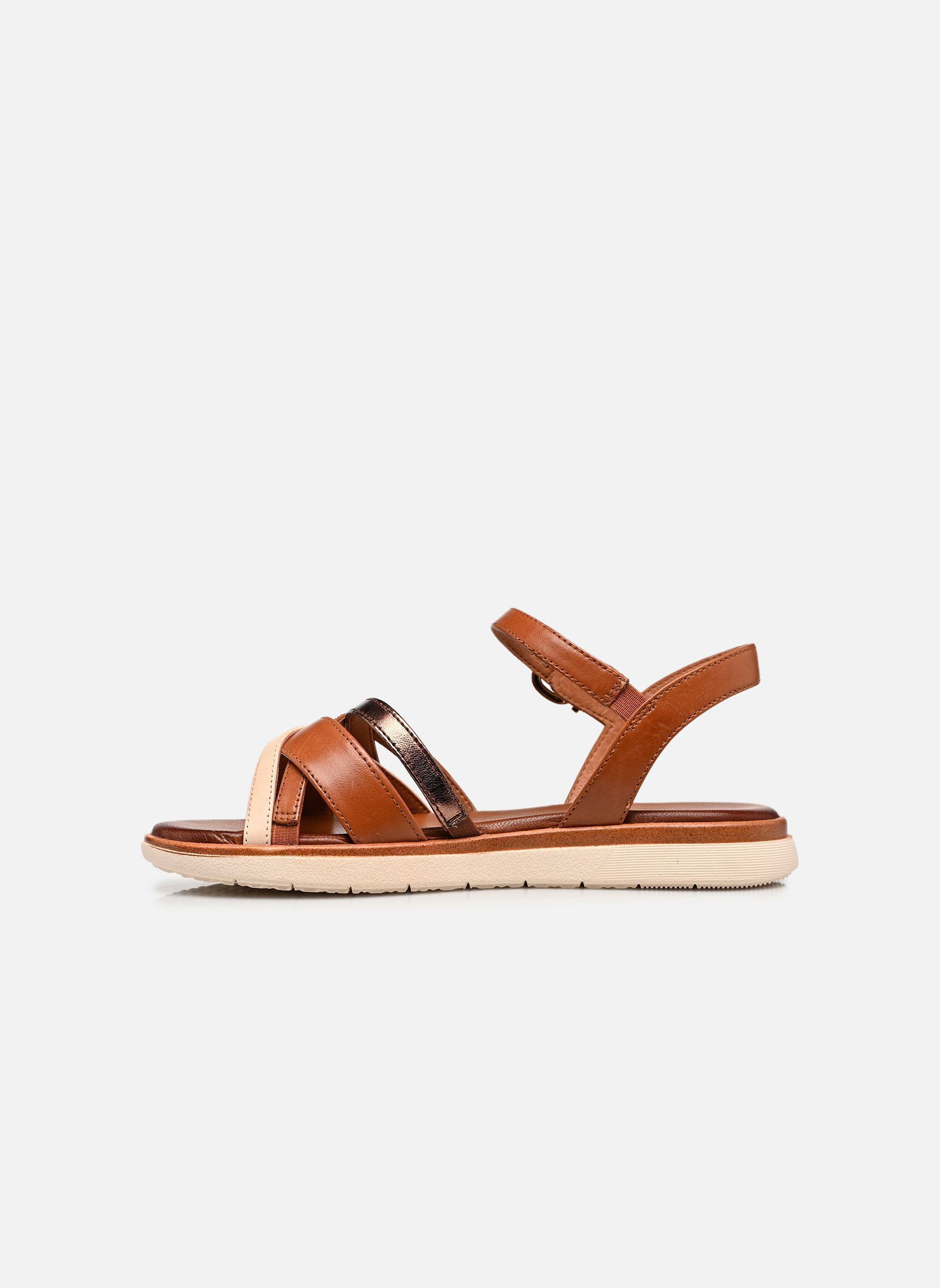 Sandalen 88602-46 damen braun Tamaris Comfort Sandalen 88602-46 damen braun Cognac Comb