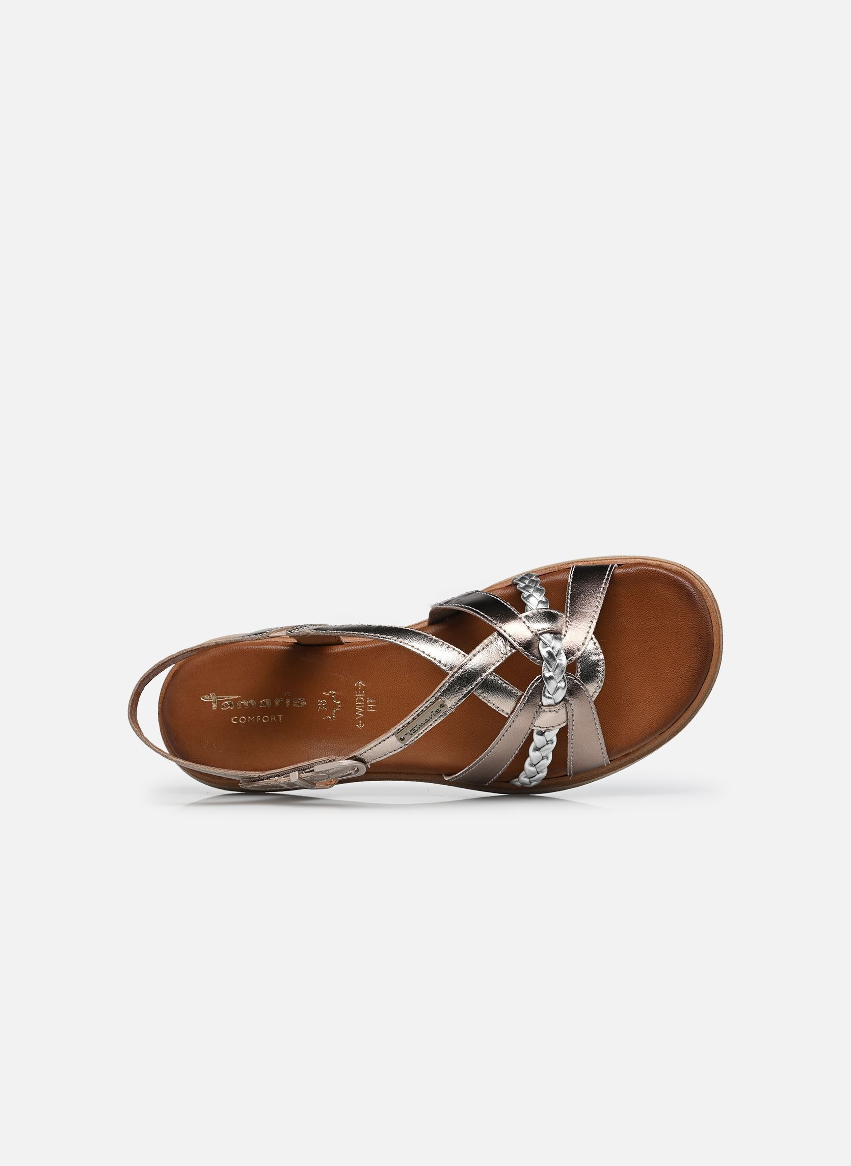 Sandales 88603-46 femme argent Tamaris Comfort Sandales 88603-46 femme argent METALLIC COMB