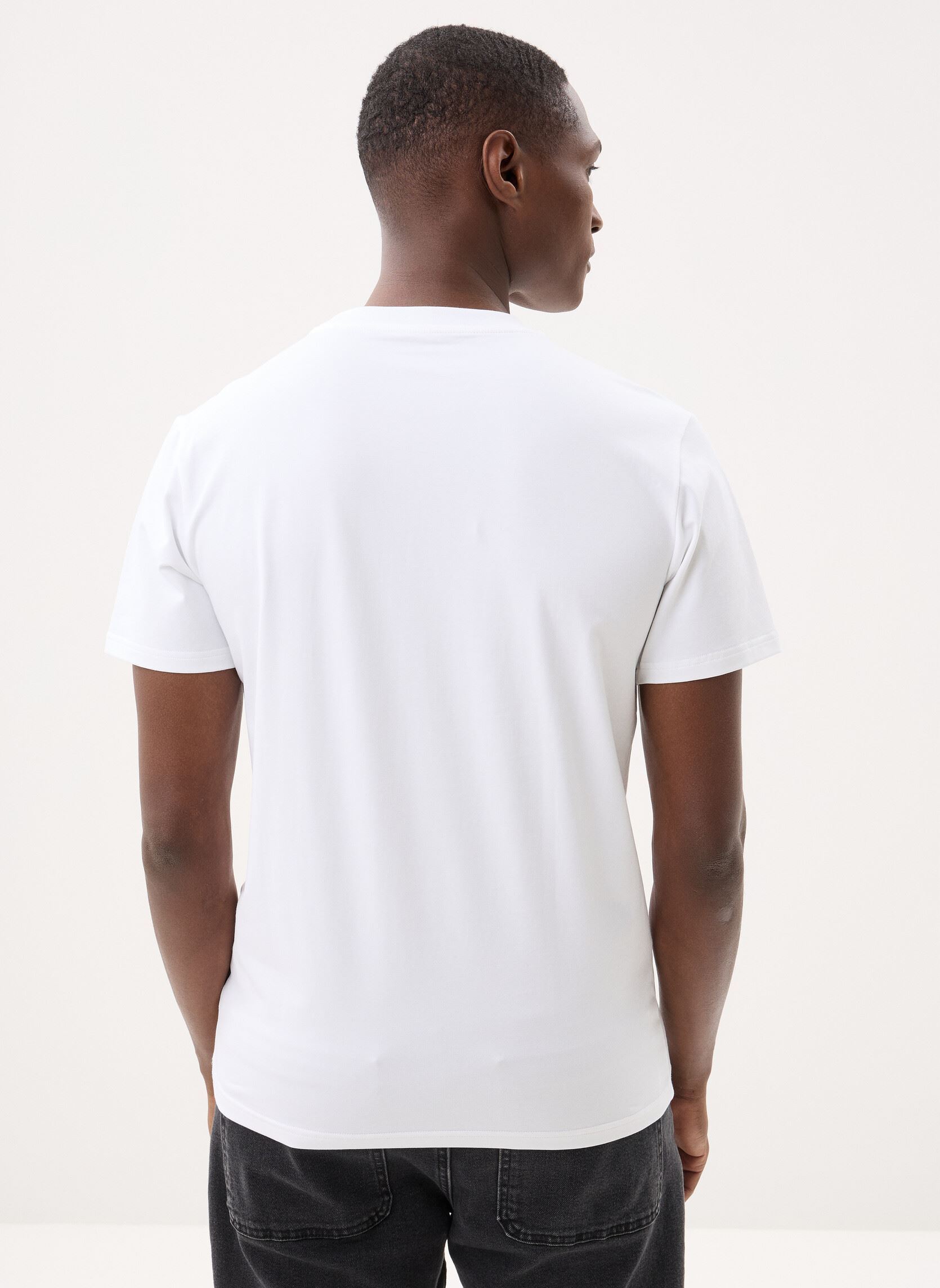 T-shirts met korte mouwen 63201 heren wit Chabrand T-shirts met korte mouwen 63201 heren wit CO806