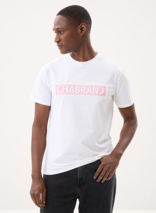 Chabrand T-shirts met korte mouwen 63201 heren wit