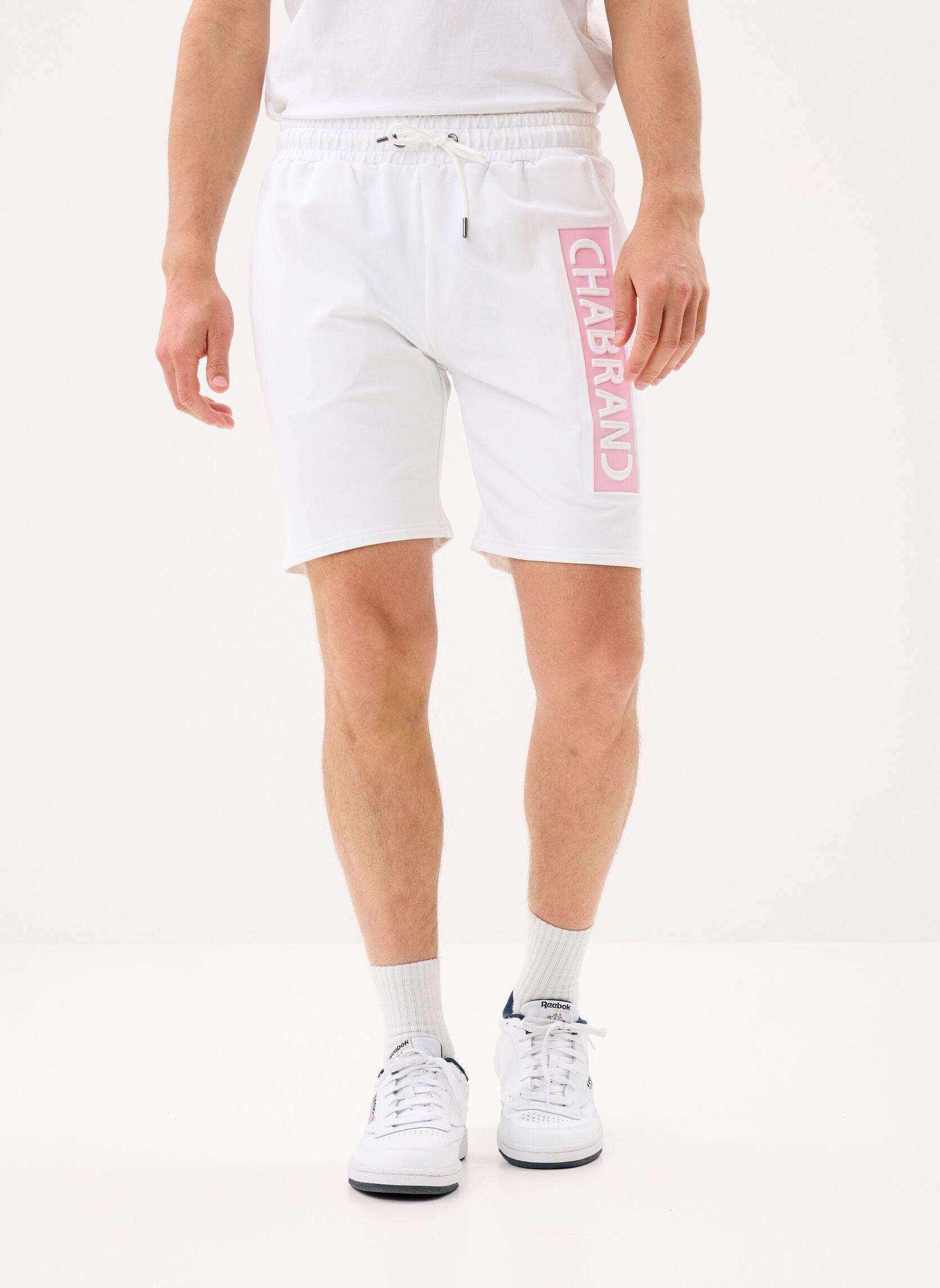 Shorts de sport 63202 homme blanc Chabrand Shorts de sport 63202 homme blanc CO806