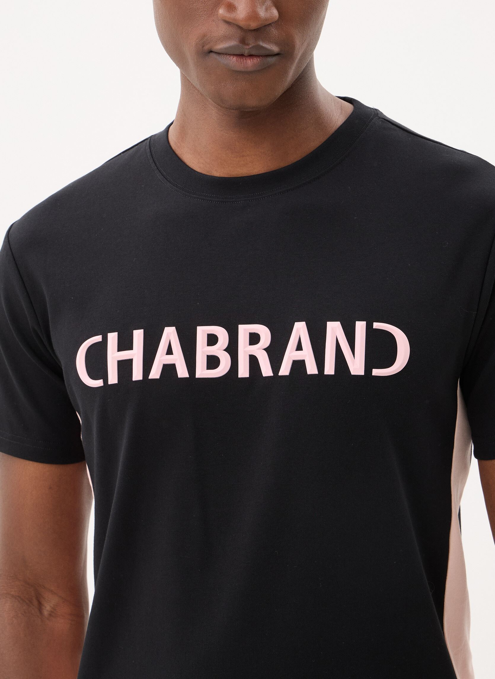T-shirts met korte mouwen 63203 heren zwart Chabrand T-shirts met korte mouwen 63203 heren zwart CO106