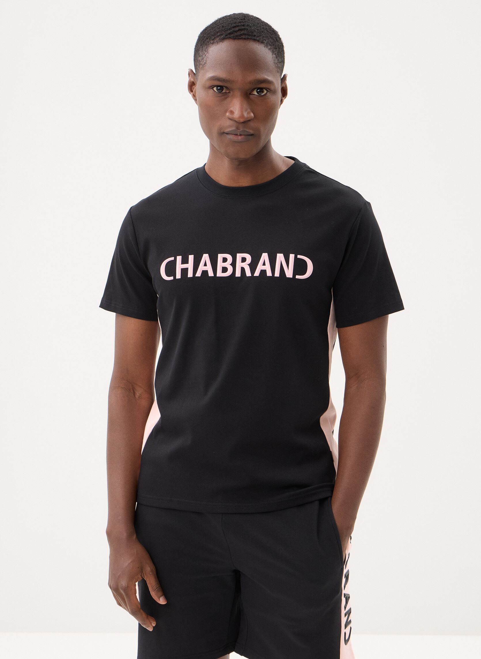 T-shirts met korte mouwen 63203 heren zwart Chabrand T-shirts met korte mouwen 63203 heren zwart CO106