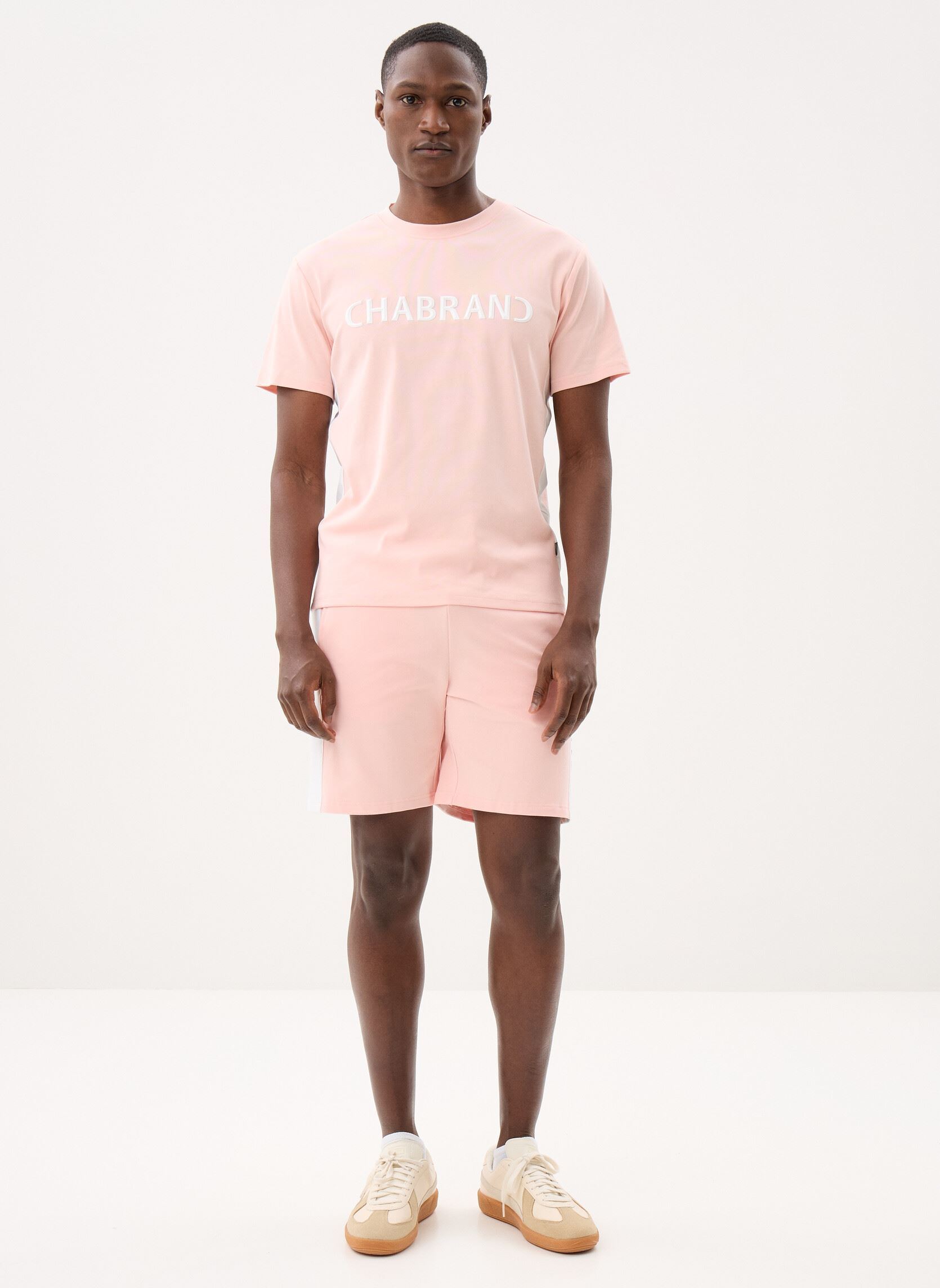 Tee-shirts manches courtes 63203 homme rose Chabrand Tee-shirts manches courtes 63203 homme rose CO608