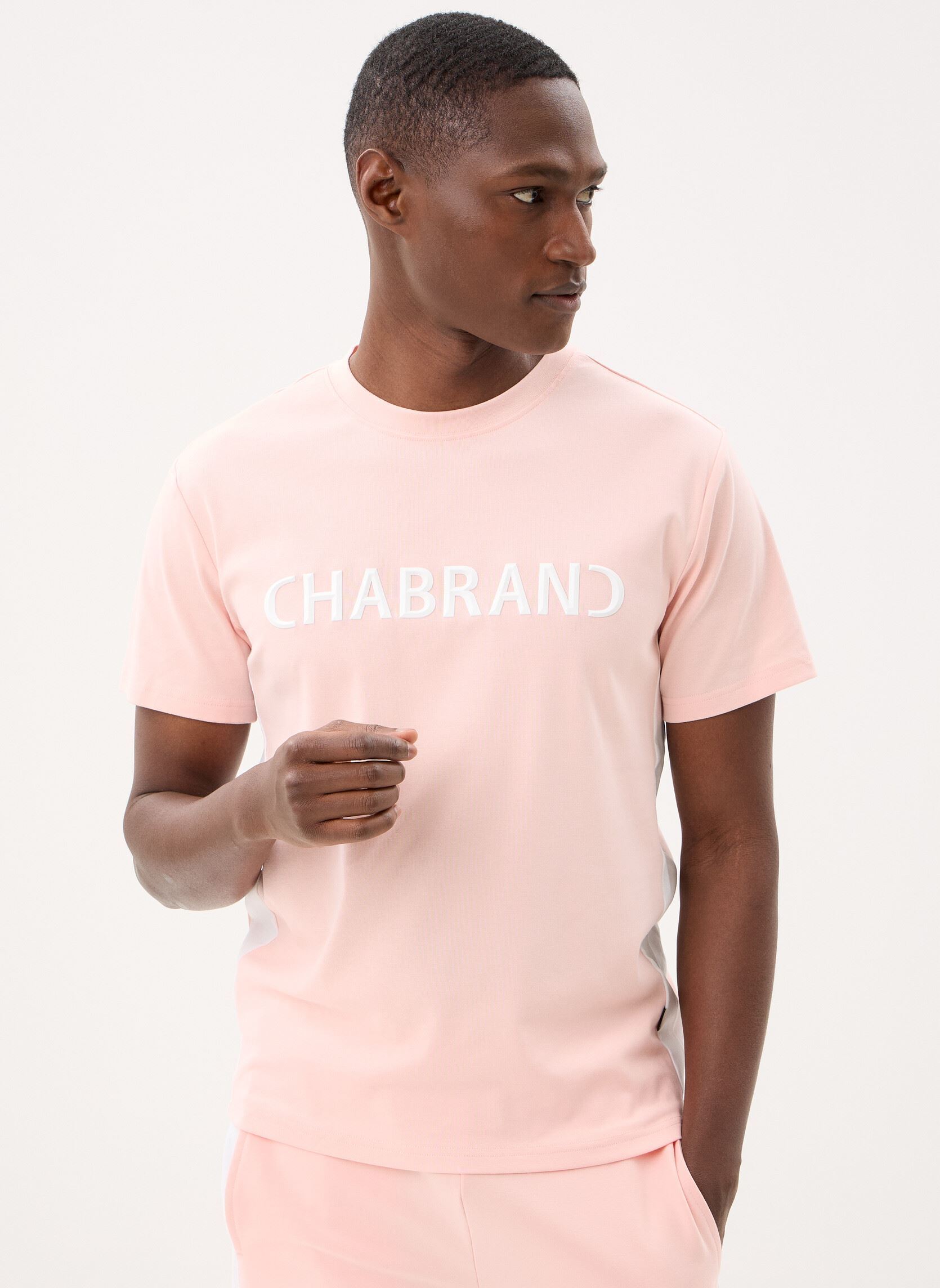 Tee-shirts manches courtes 63203 homme rose Chabrand Tee-shirts manches courtes 63203 homme rose CO608