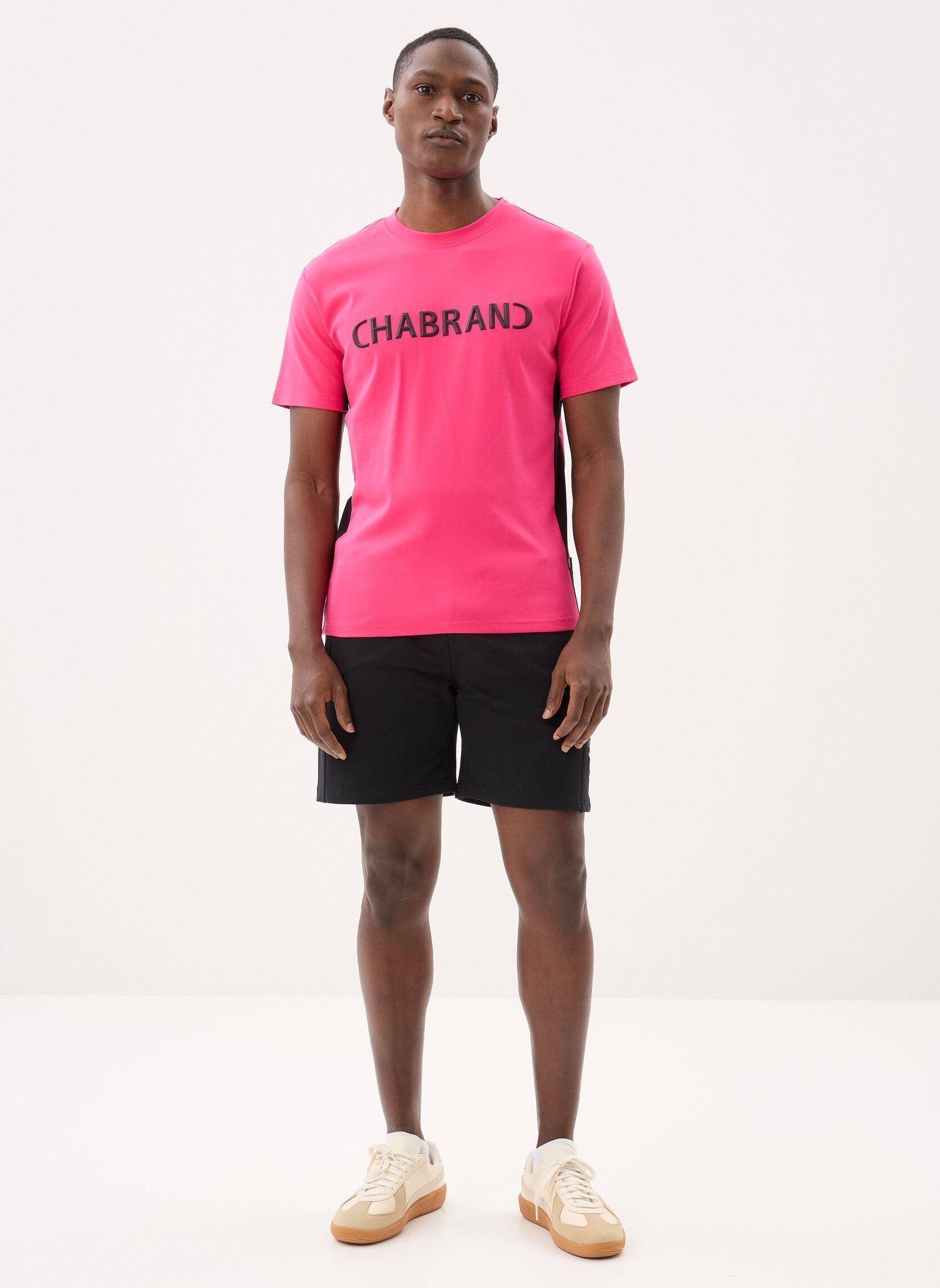 T-shirts met korte mouwen 63203 heren roze Chabrand T-shirts met korte mouwen 63203 heren roze CO671