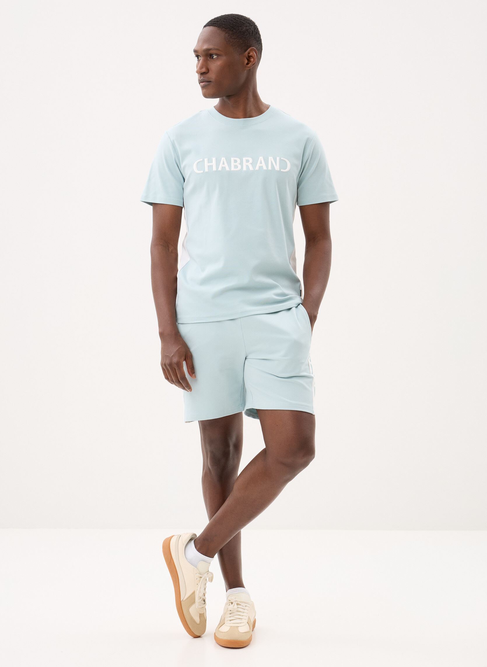 Tee-shirts manches courtes 63203 homme bleu Chabrand Tee-shirts manches courtes 63203 homme bleu CO798