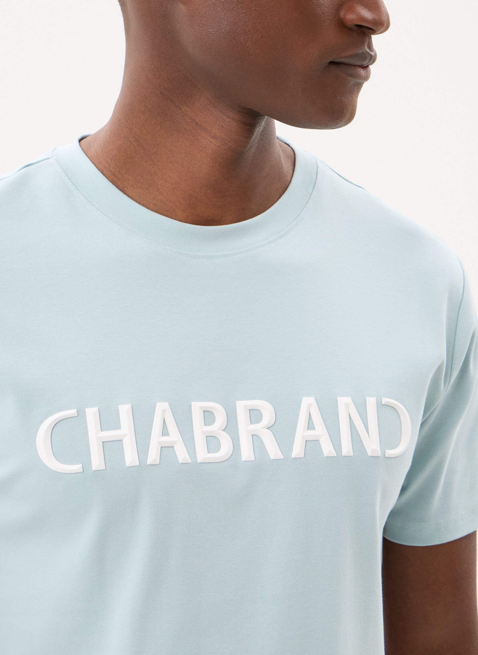 Tee-shirts manches courtes 63203 homme bleu Chabrand Tee-shirts manches courtes 63203 homme bleu CO798