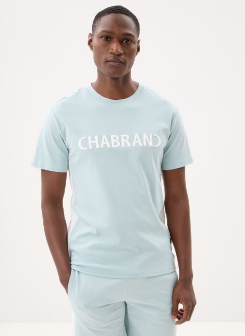 Chabrand Kurzarm-T-Shirts 63203 herren blau
