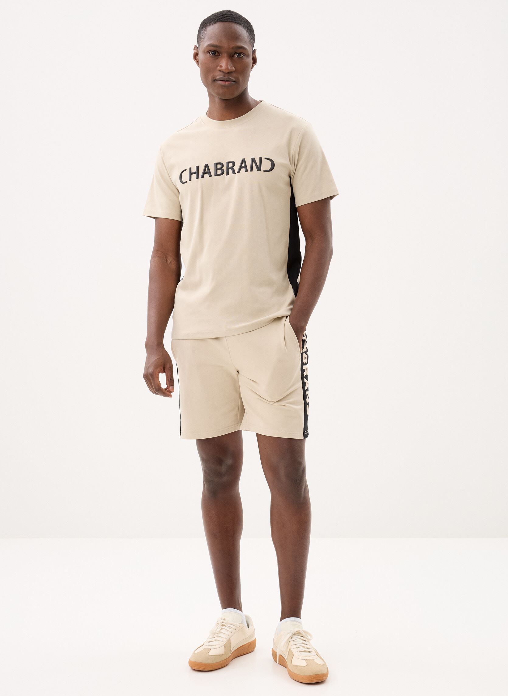 T-shirts met korte mouwen 63203 heren beige Chabrand T-shirts met korte mouwen 63203 heren beige CO851