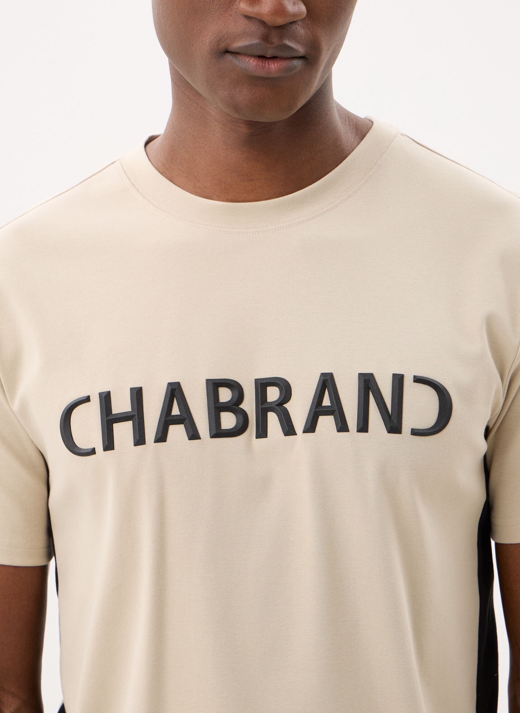 T-shirts met korte mouwen 63203 heren beige Chabrand T-shirts met korte mouwen 63203 heren beige CO851