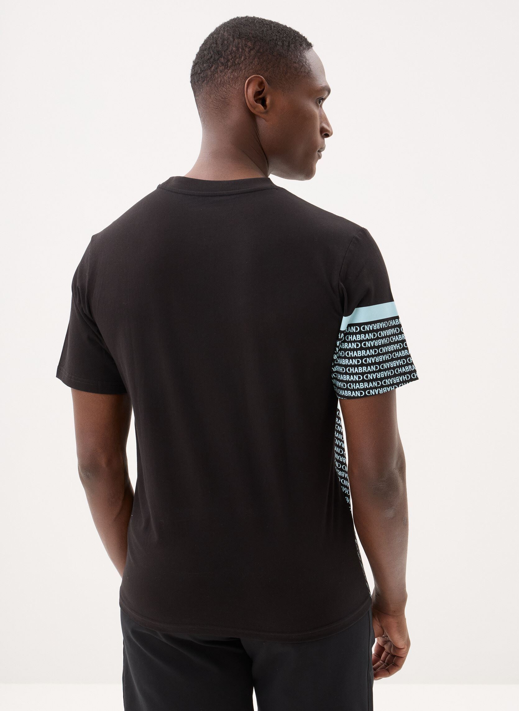 Kurzarm-T-Shirts 63207 herren schwarz Chabrand Kurzarm-T-Shirts 63207 herren schwarz CO179