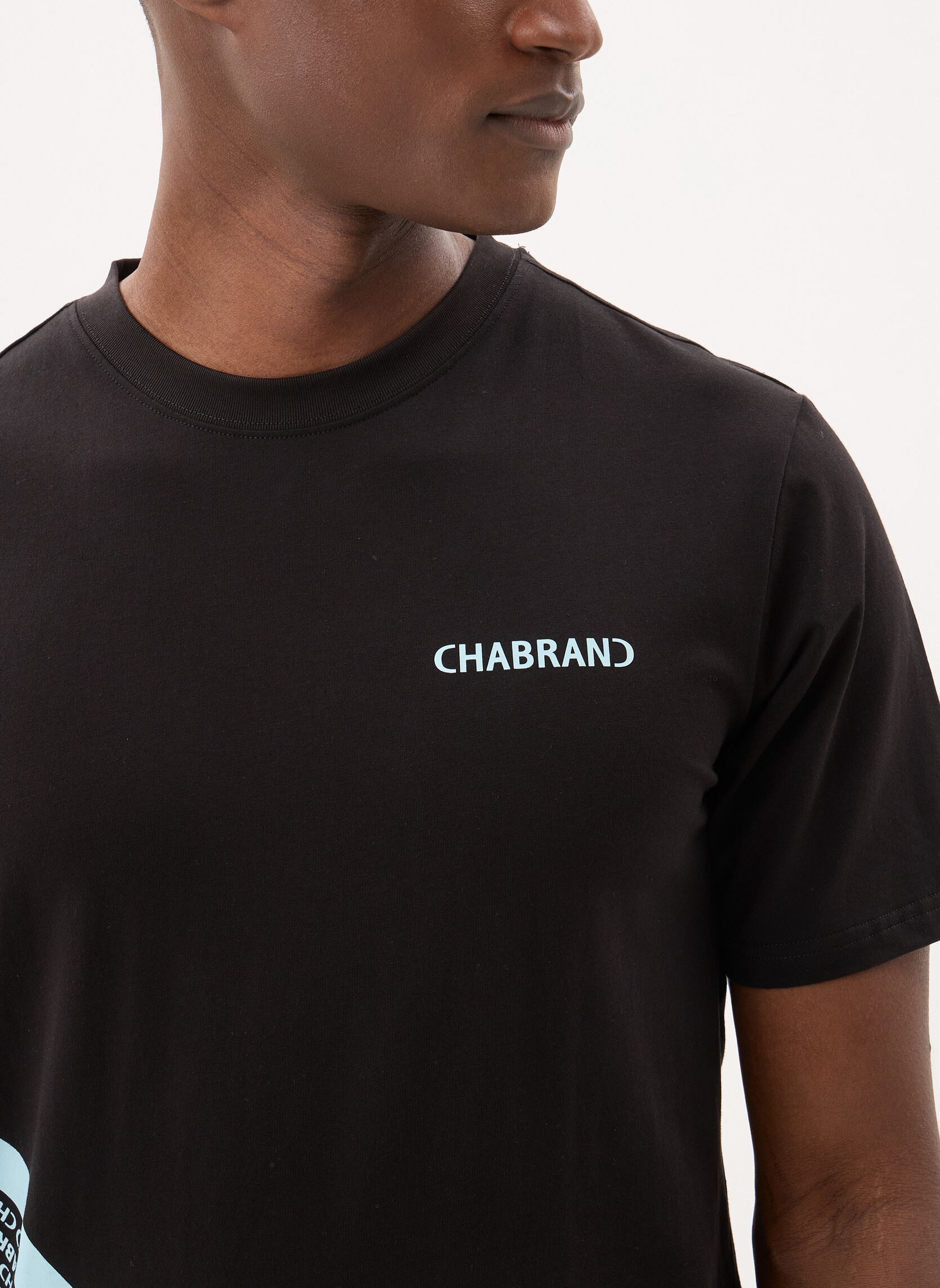 Kurzarm-T-Shirts 63207 herren schwarz Chabrand Kurzarm-T-Shirts 63207 herren schwarz CO179