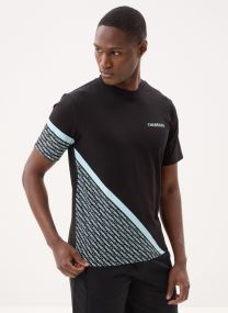 T-shirt a maniche corte 63207 uomo bianco