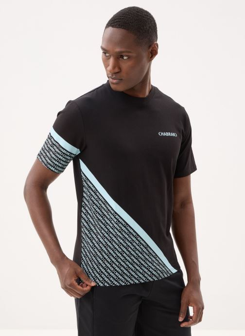 Chabrand Kurzarm-T-Shirts 63207 herren schwarz