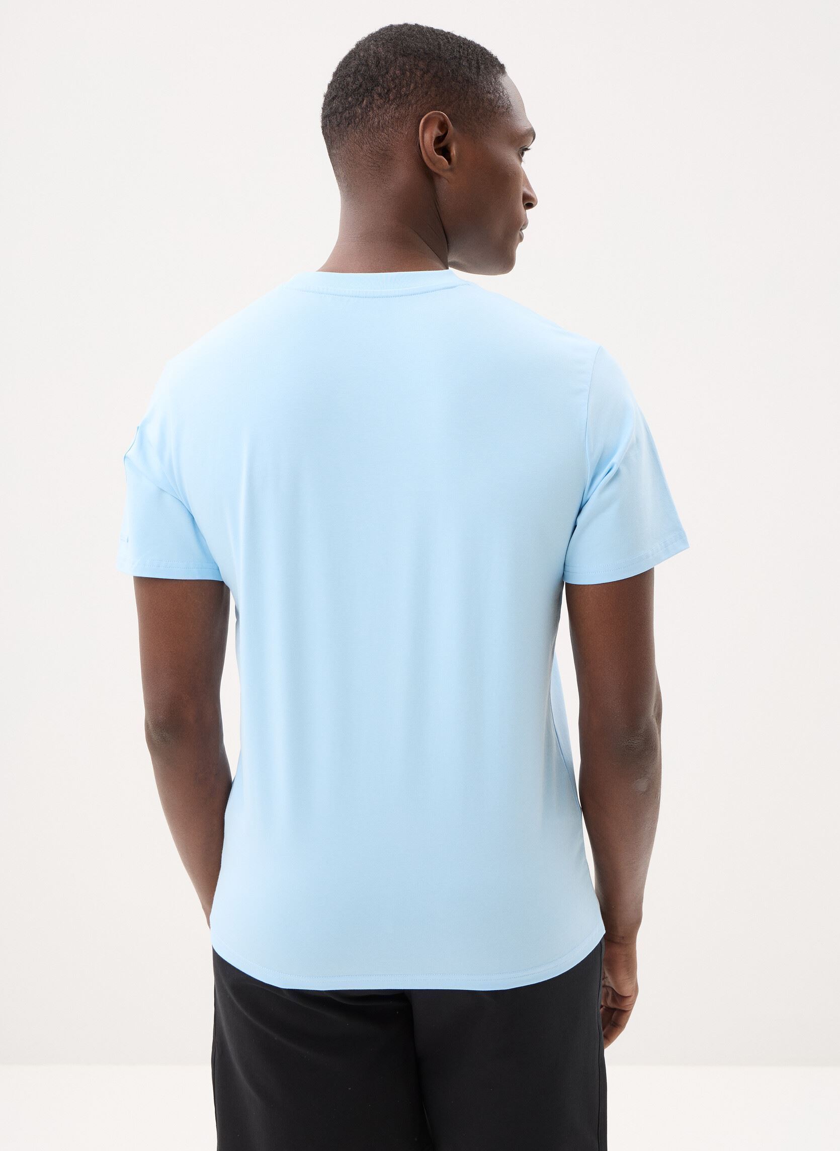 Tee-shirts manches courtes 63209 homme bleu Chabrand Tee-shirts manches courtes 63209 homme bleu CO790