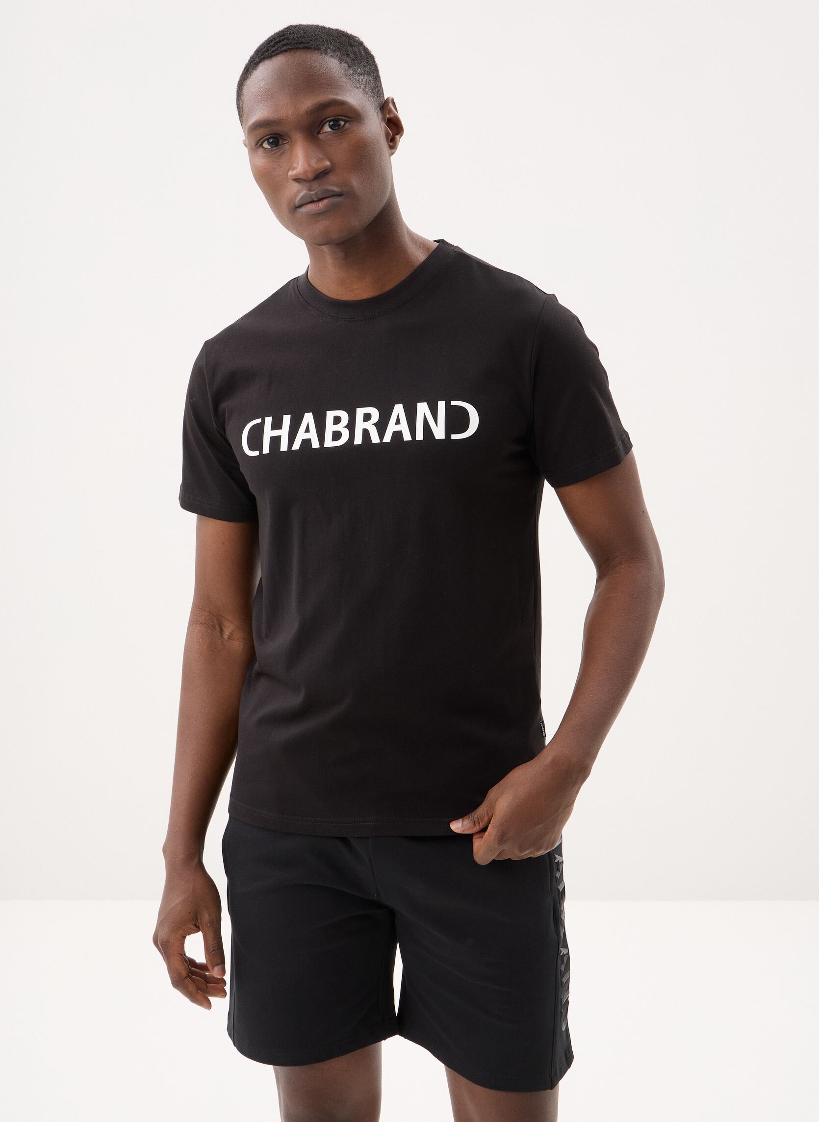 Kurzarm-T-Shirts 63212 herren schwarz Chabrand Kurzarm-T-Shirts 63212 herren schwarz CO108