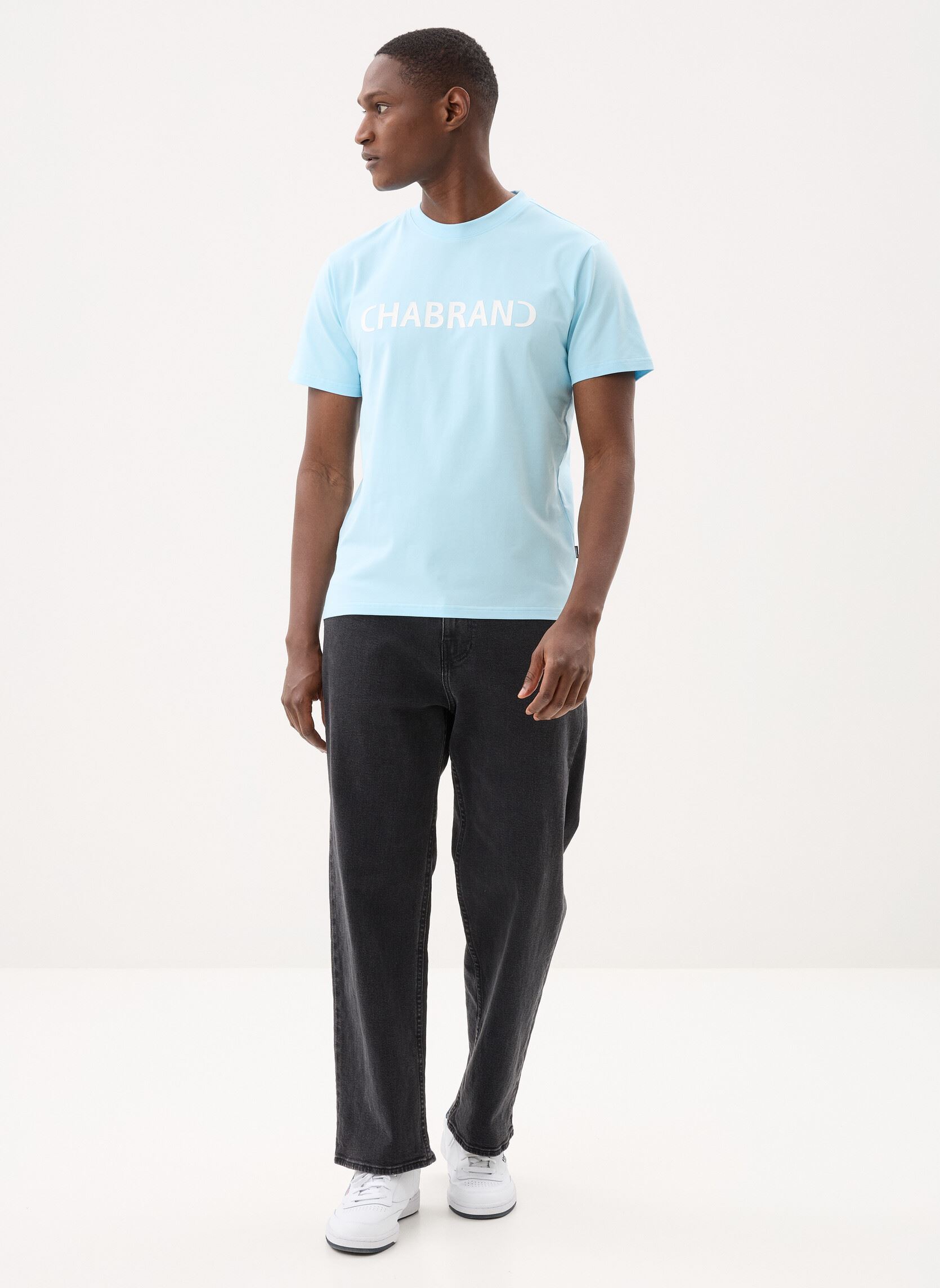 T-shirts met korte mouwen 63212 heren blauw Chabrand T-shirts met korte mouwen 63212 heren blauw CO798
