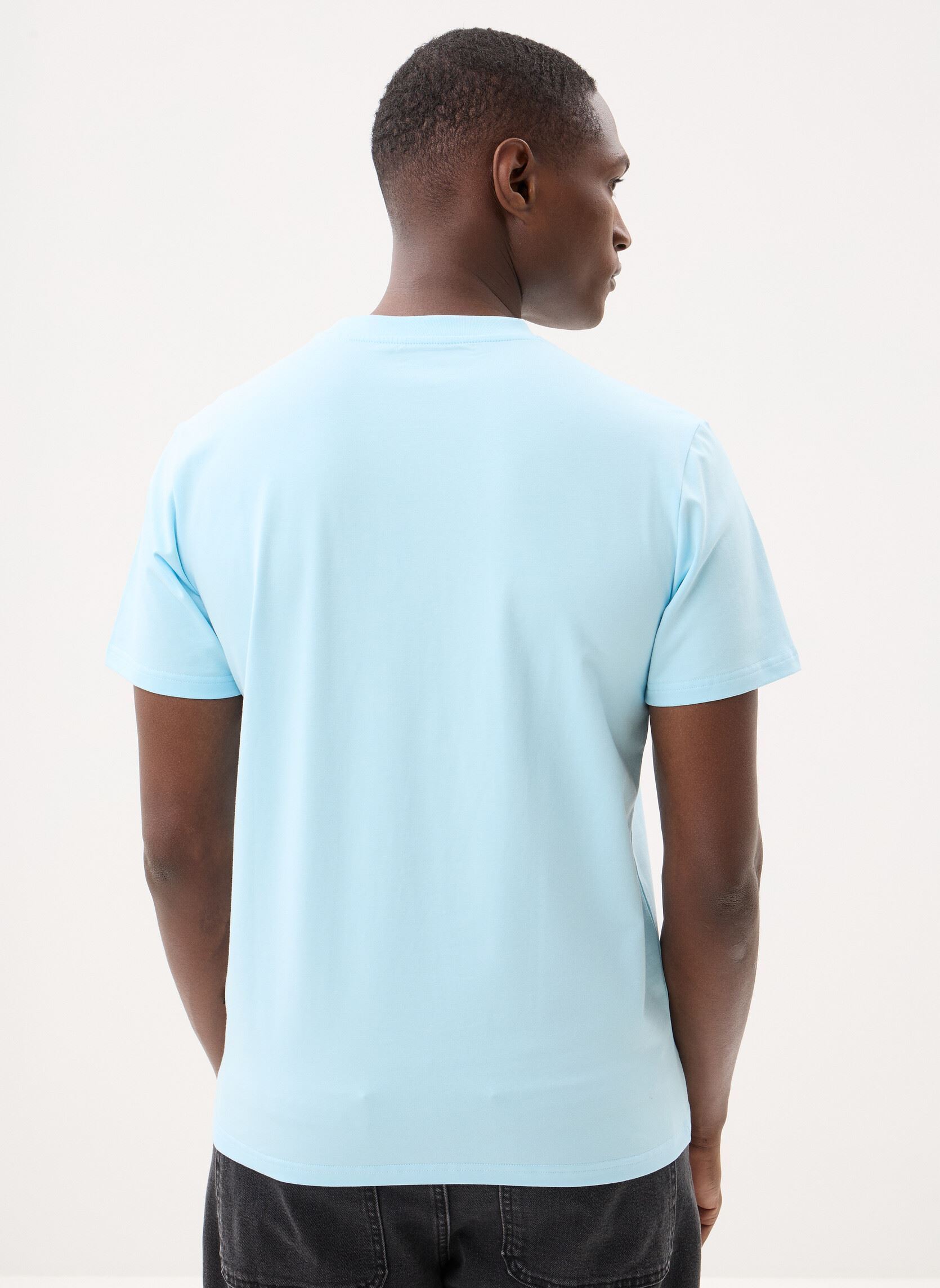 T-shirts met korte mouwen 63212 heren blauw Chabrand T-shirts met korte mouwen 63212 heren blauw CO798