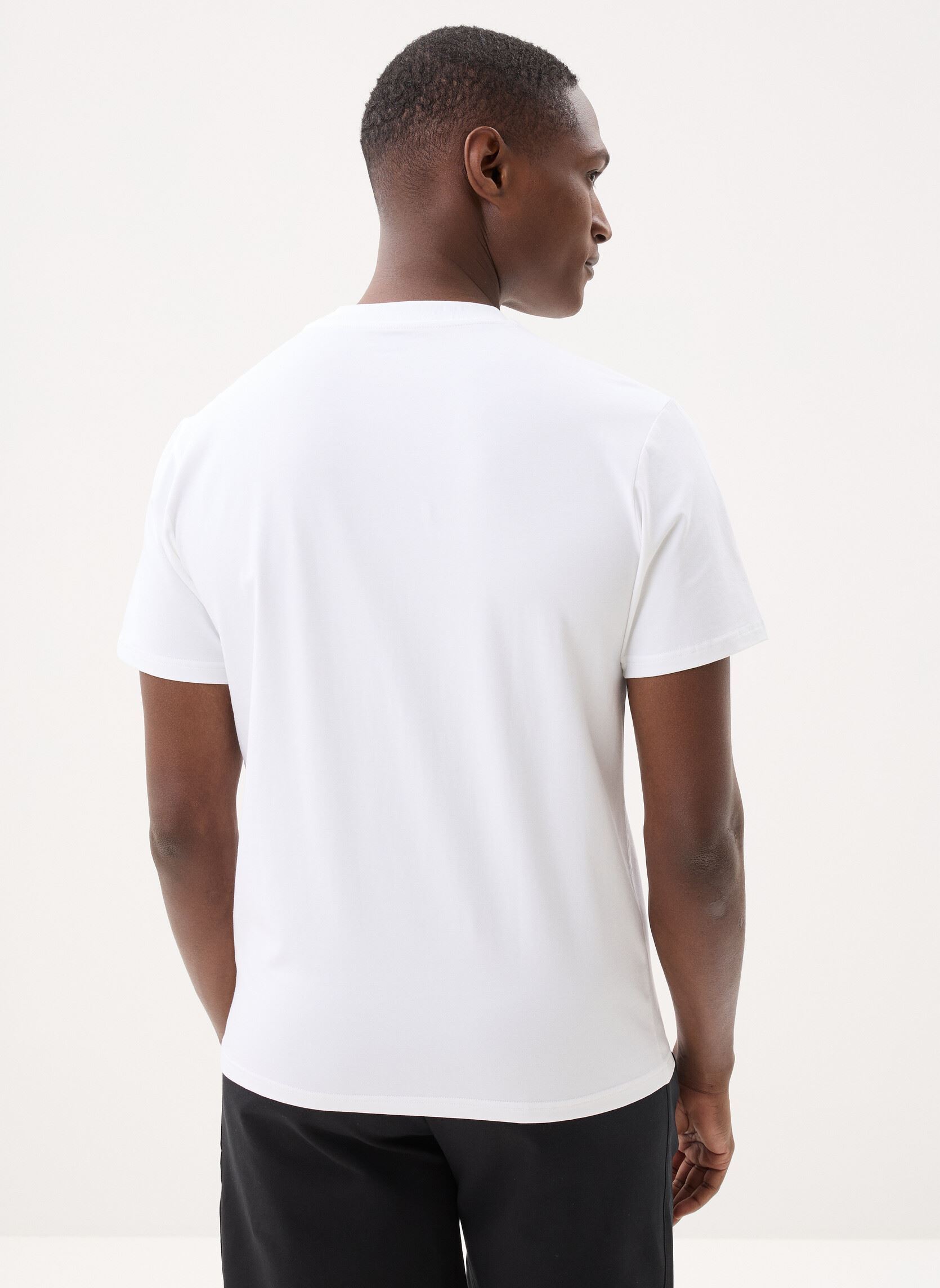Tee-shirts manches courtes 63212 homme blanc Chabrand Tee-shirts manches courtes 63212 homme blanc CO801