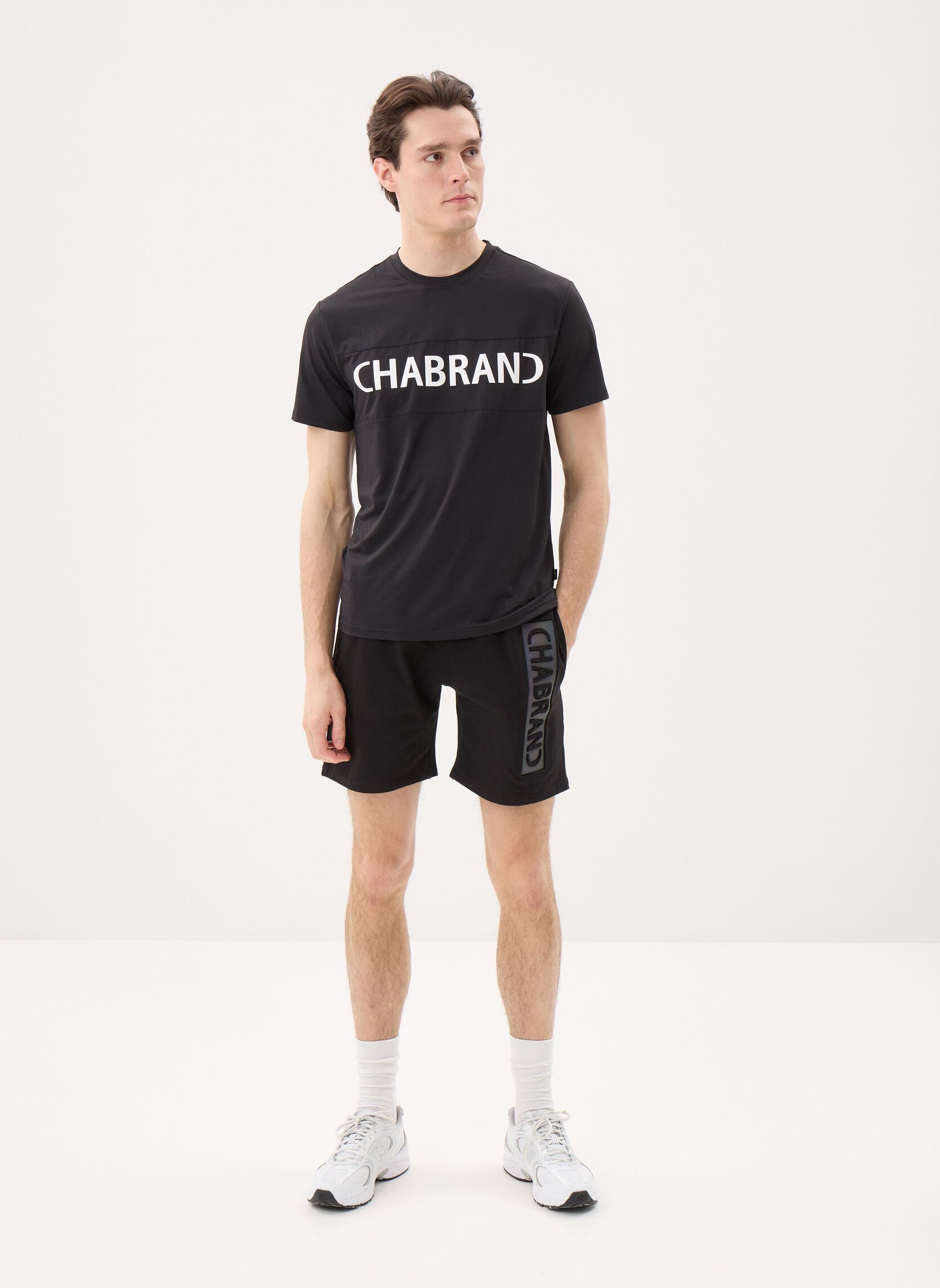 T-shirts met korte mouwen 63214 heren zwart Chabrand T-shirts met korte mouwen 63214 heren zwart PY108