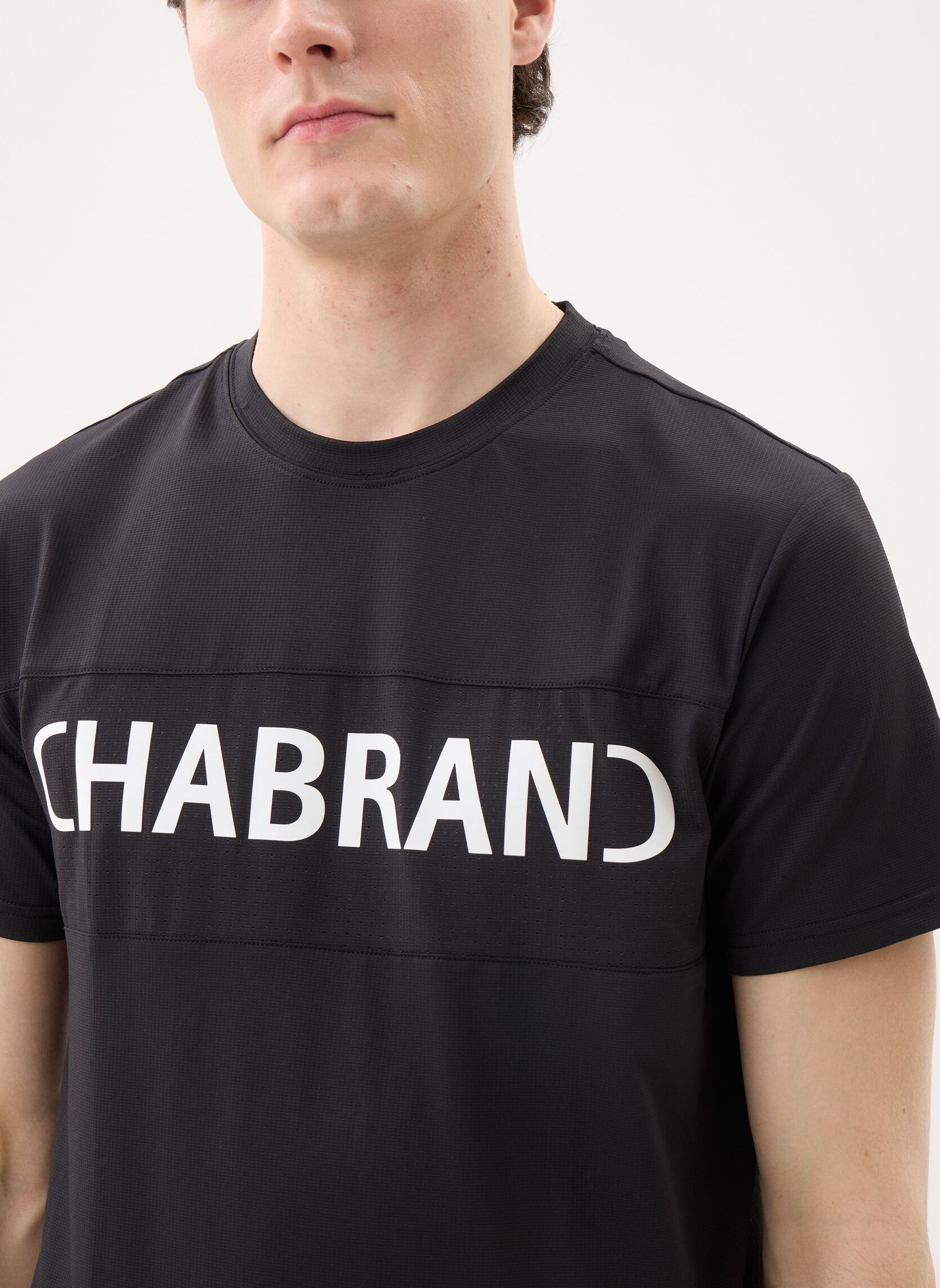 T-shirts met korte mouwen 63214 heren zwart Chabrand T-shirts met korte mouwen 63214 heren zwart PY108