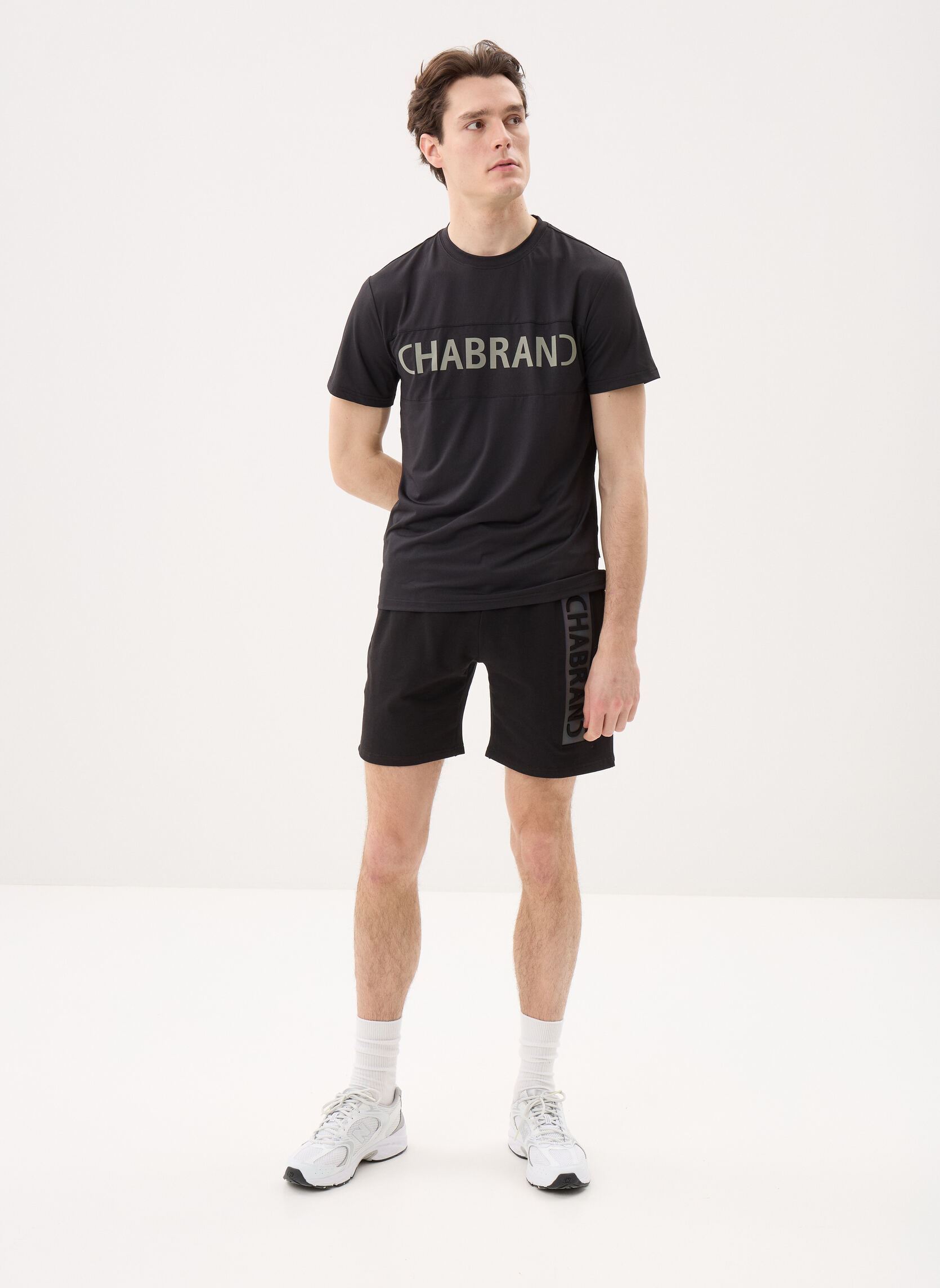 T-shirts met korte mouwen 63214 heren zwart Chabrand T-shirts met korte mouwen 63214 heren zwart PY154