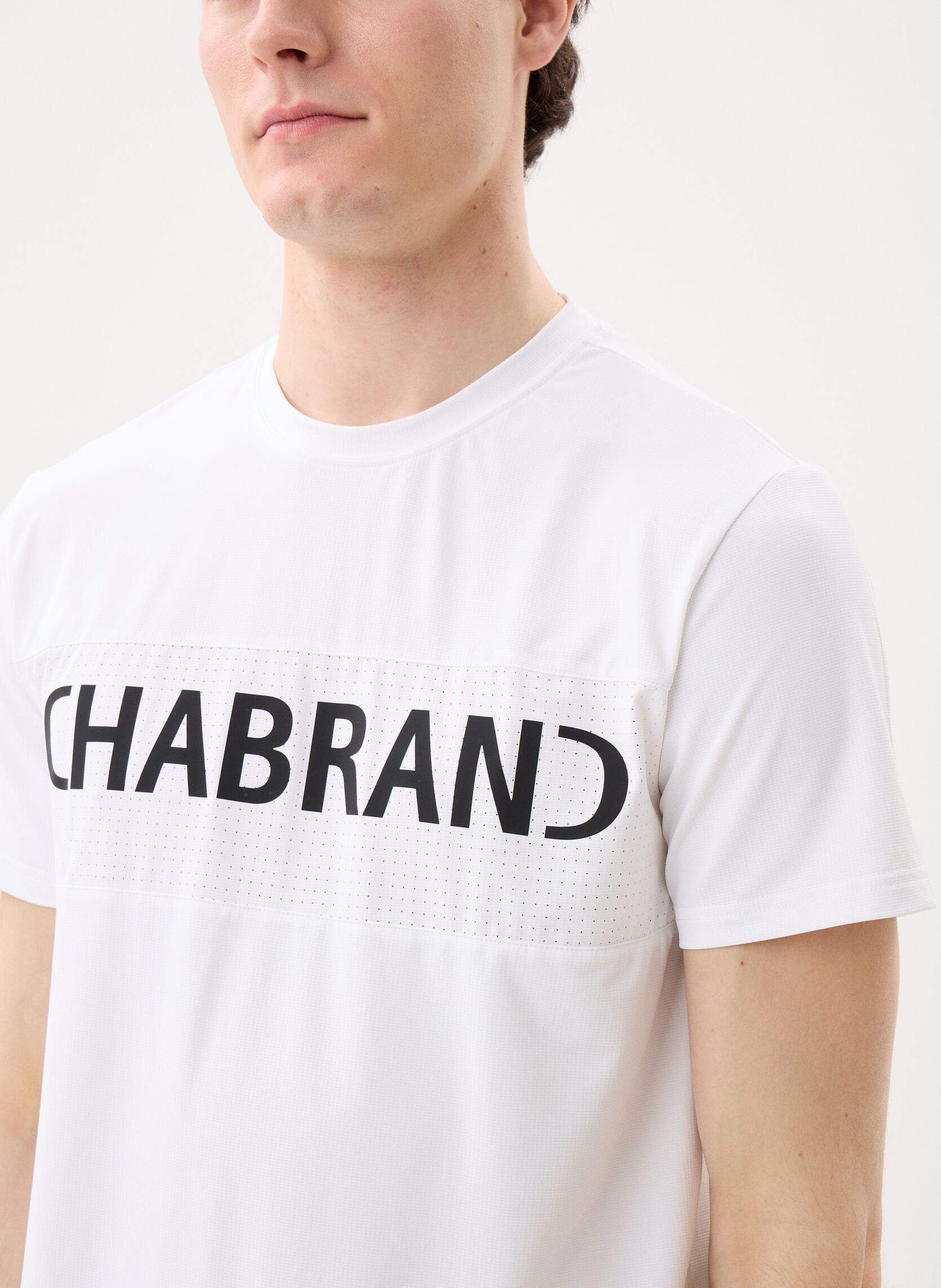 T-shirts met korte mouwen 63214 heren wit Chabrand T-shirts met korte mouwen 63214 heren wit PY801