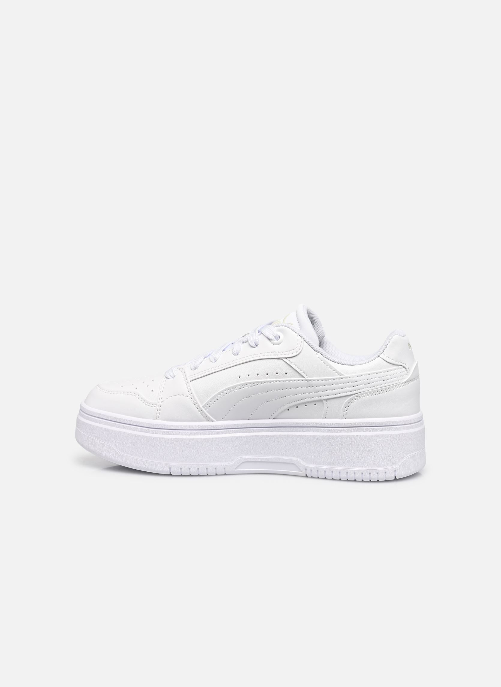Sneakers Rebound Femme Low dames wit Puma Sneakers Rebound Femme Low dames wit PUMA WHITE-VAPOR GRAY