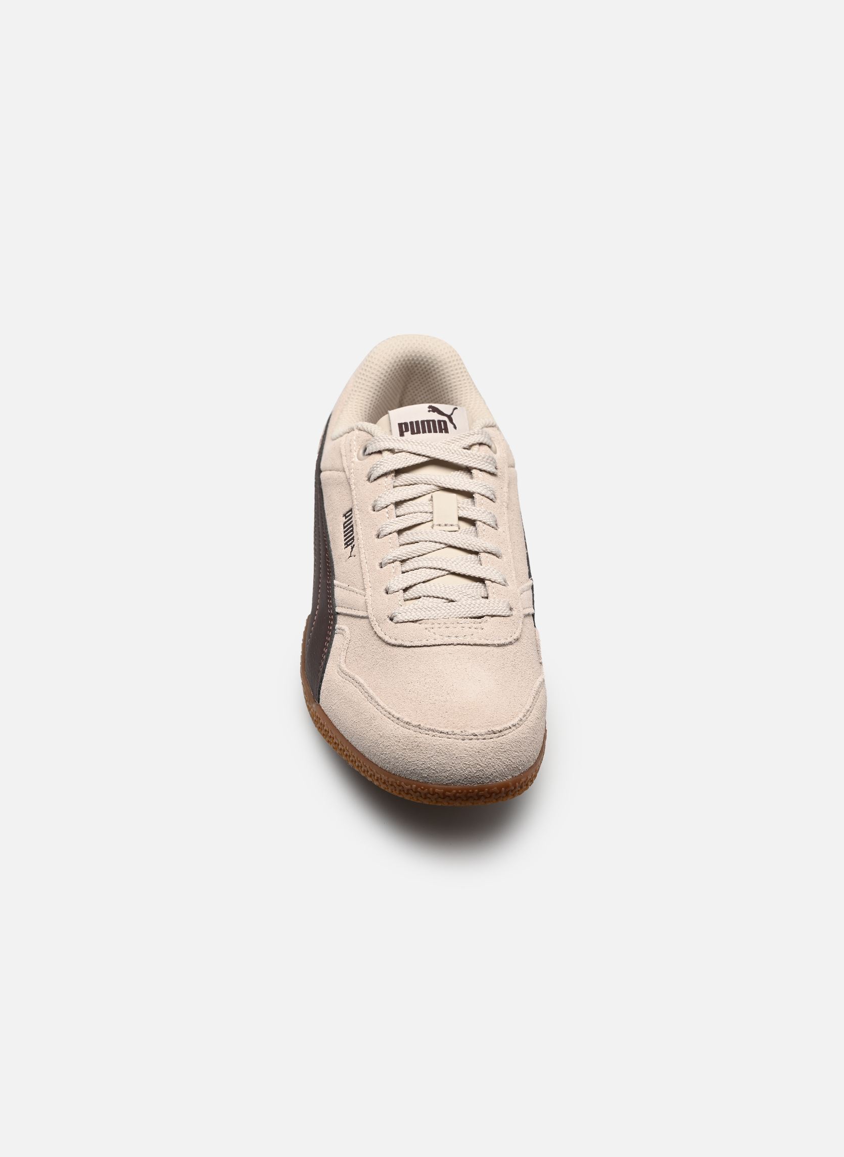 Niedrige Sneaker BELLA DONNA SD damen beige Puma Niedrige Sneaker BELLA DONNA SD damen beige SILVER FOG-CHOCOLATE FONDUE