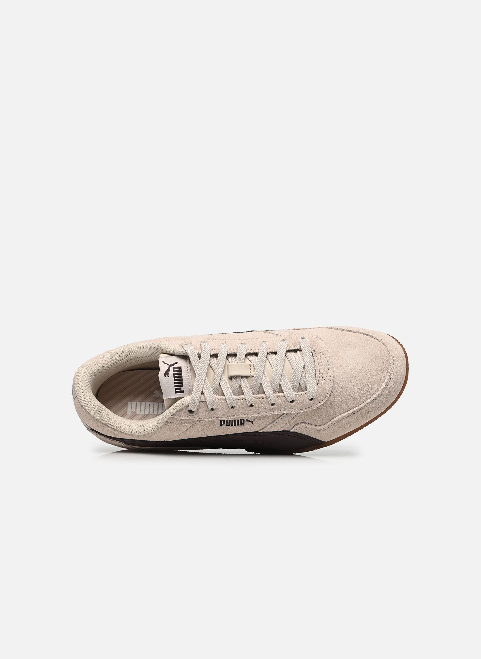 Niedrige Sneaker BELLA DONNA SD damen beige Puma Niedrige Sneaker BELLA DONNA SD damen beige SILVER FOG-CHOCOLATE FONDUE