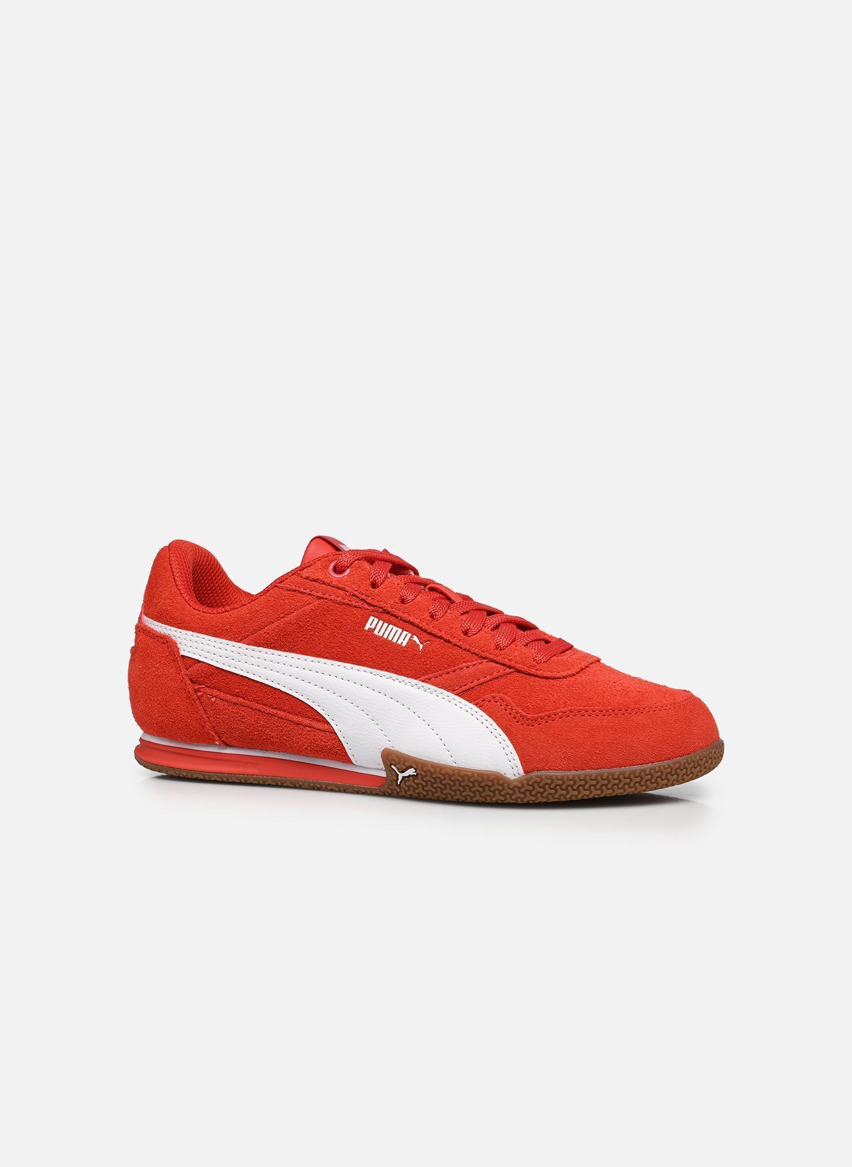 Sneakers BELLA DONNA SD dames rood Puma Sneakers BELLA DONNA SD dames rood CANDY APPLE-PUMA WHITE
