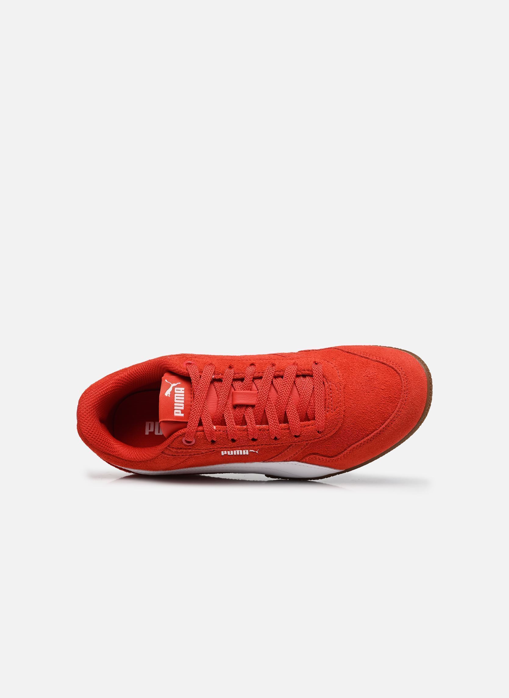 Sneakers BELLA DONNA SD dames rood Puma Sneakers BELLA DONNA SD dames rood CANDY APPLE-PUMA WHITE